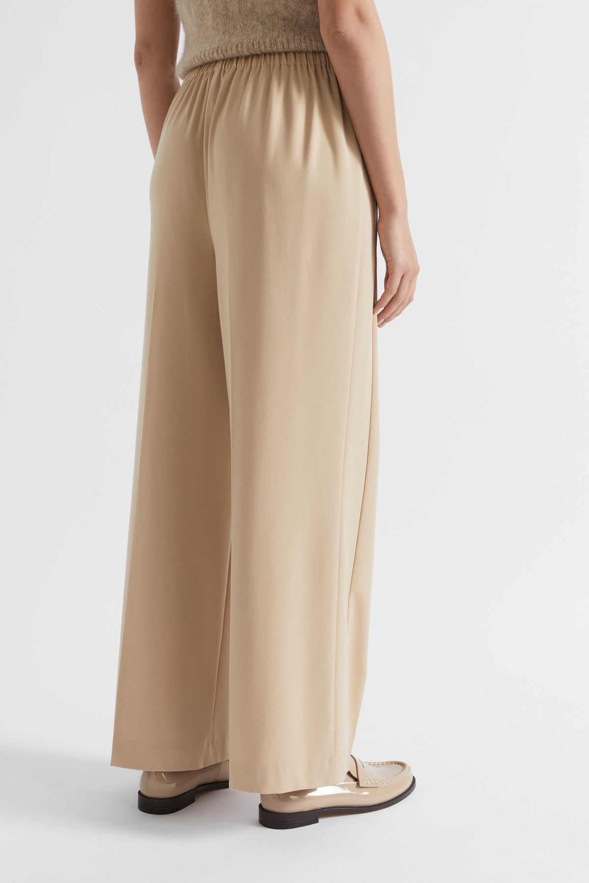 Elasticated Wide Leg Pant