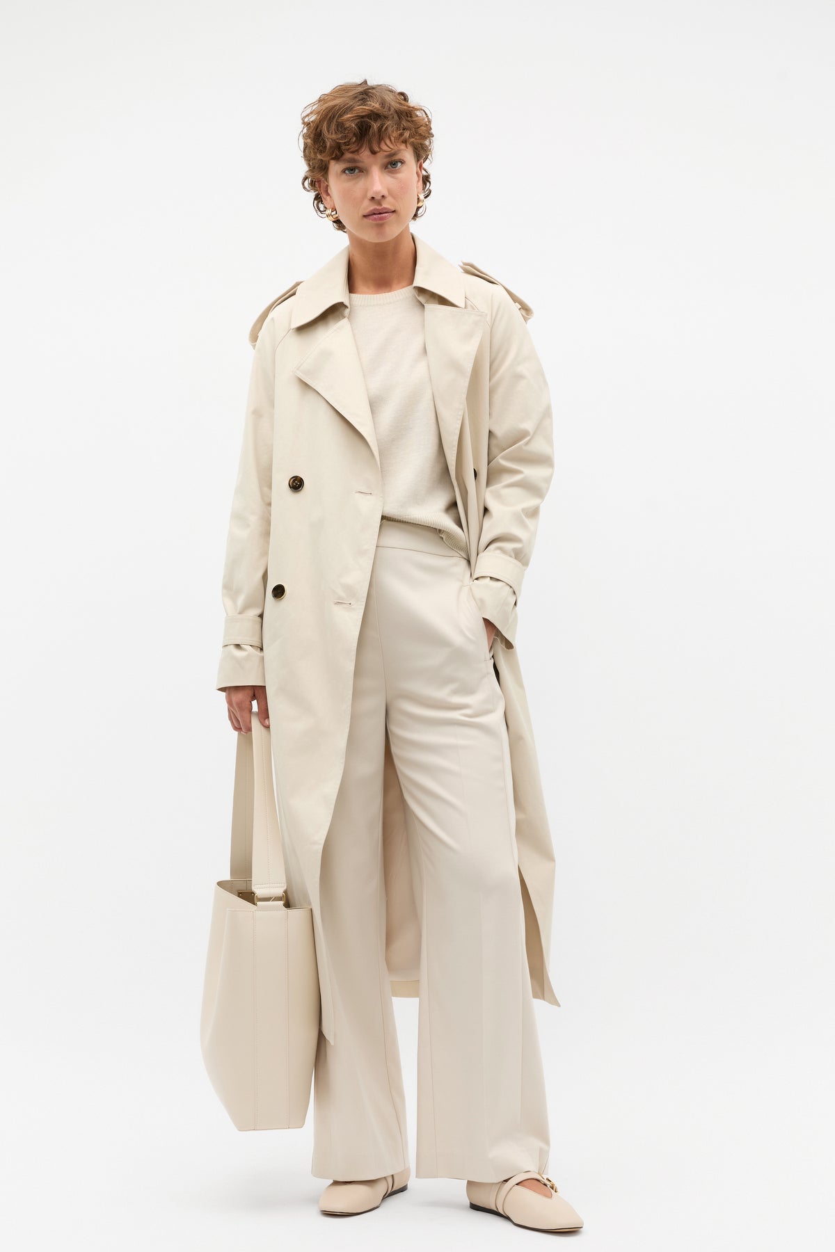 Elasticated Wide Leg Pant