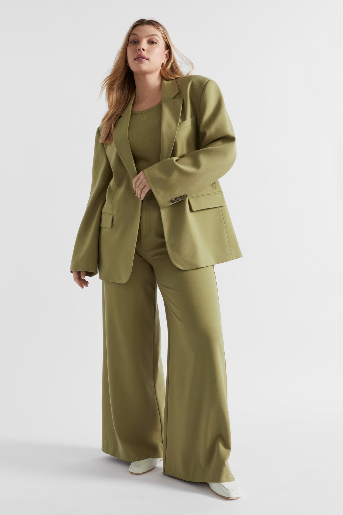 Palazzo Suit Pant