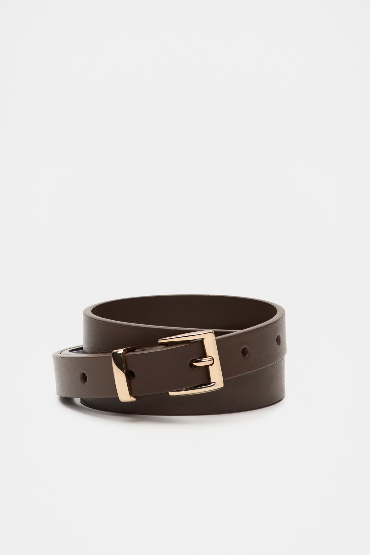 Celeste Narrow Leather Belt