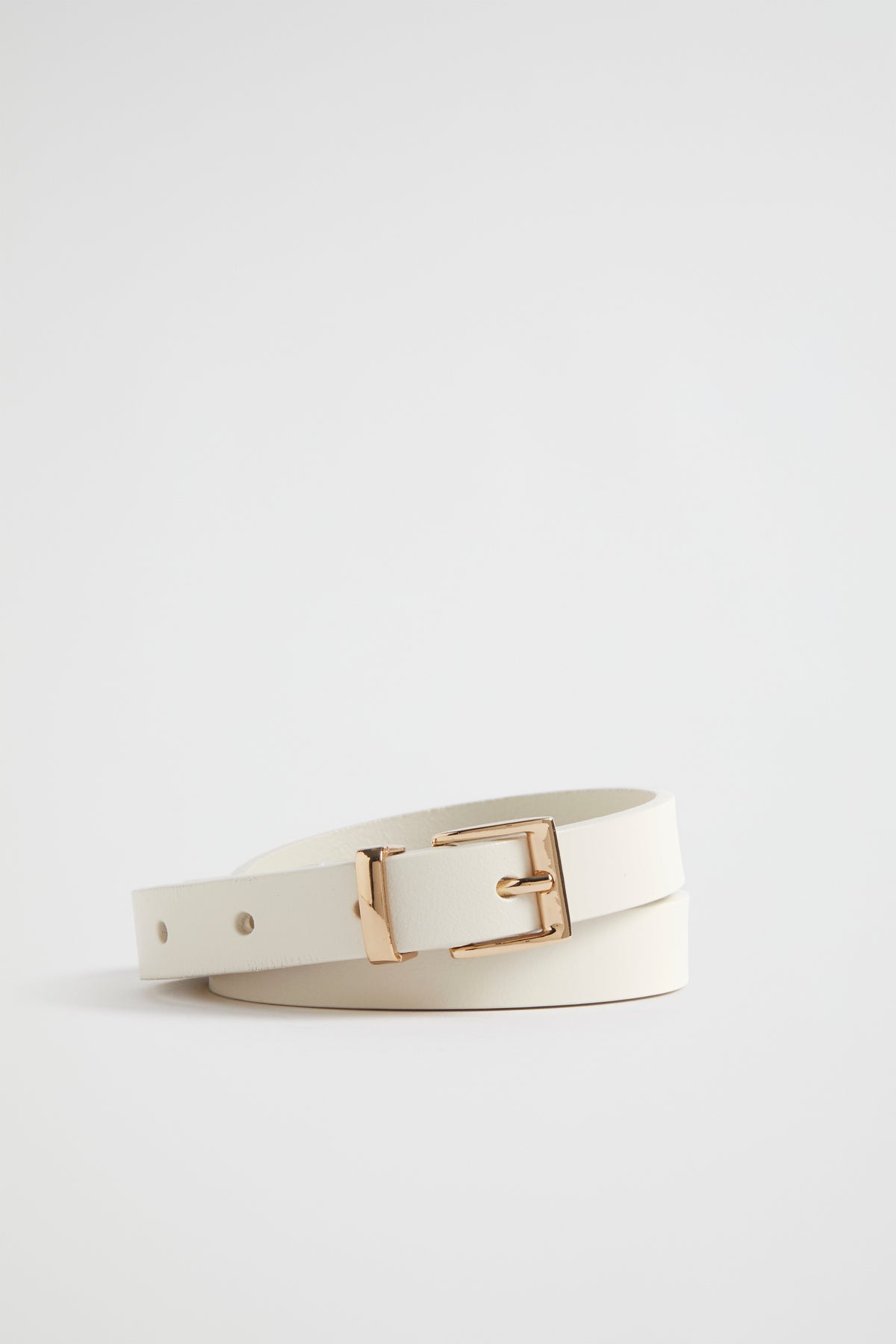 Celeste Narrow Leather Belt