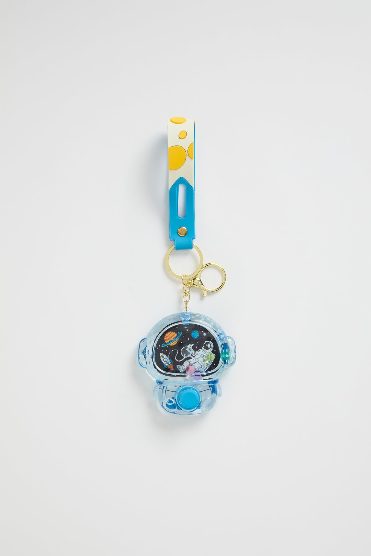 Water Filled Games Keychain