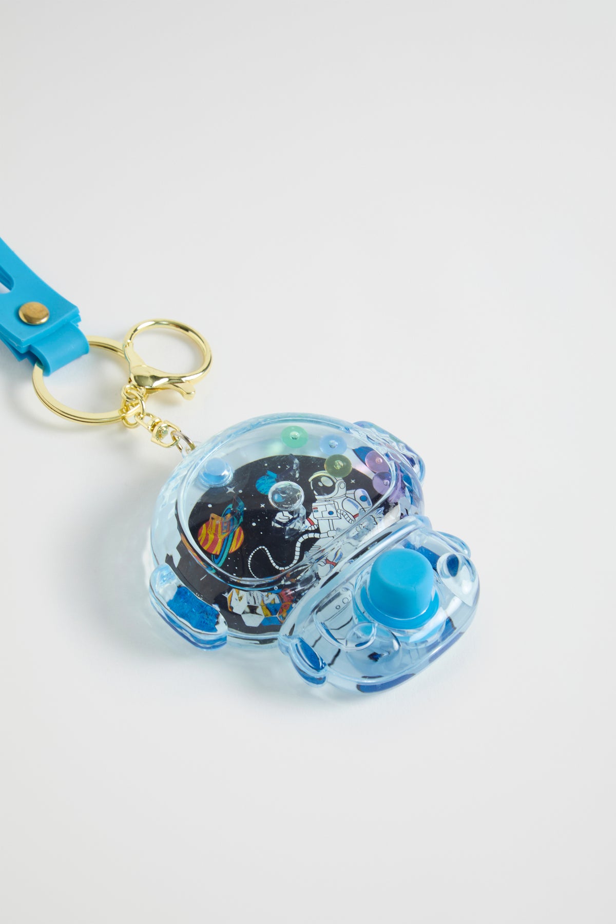 Water Filled Games Keychain