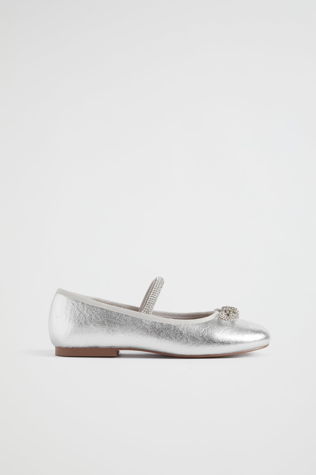 Jewel Bow Metallic Ballet