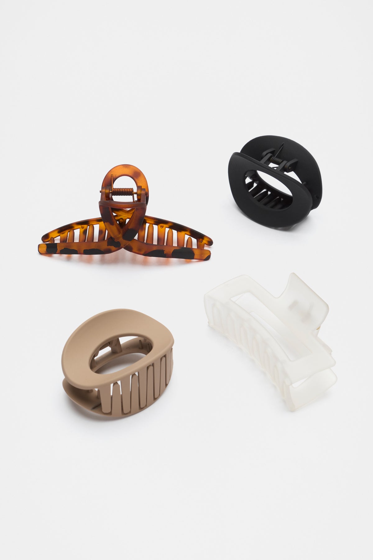 Curved Hair Claw Pack