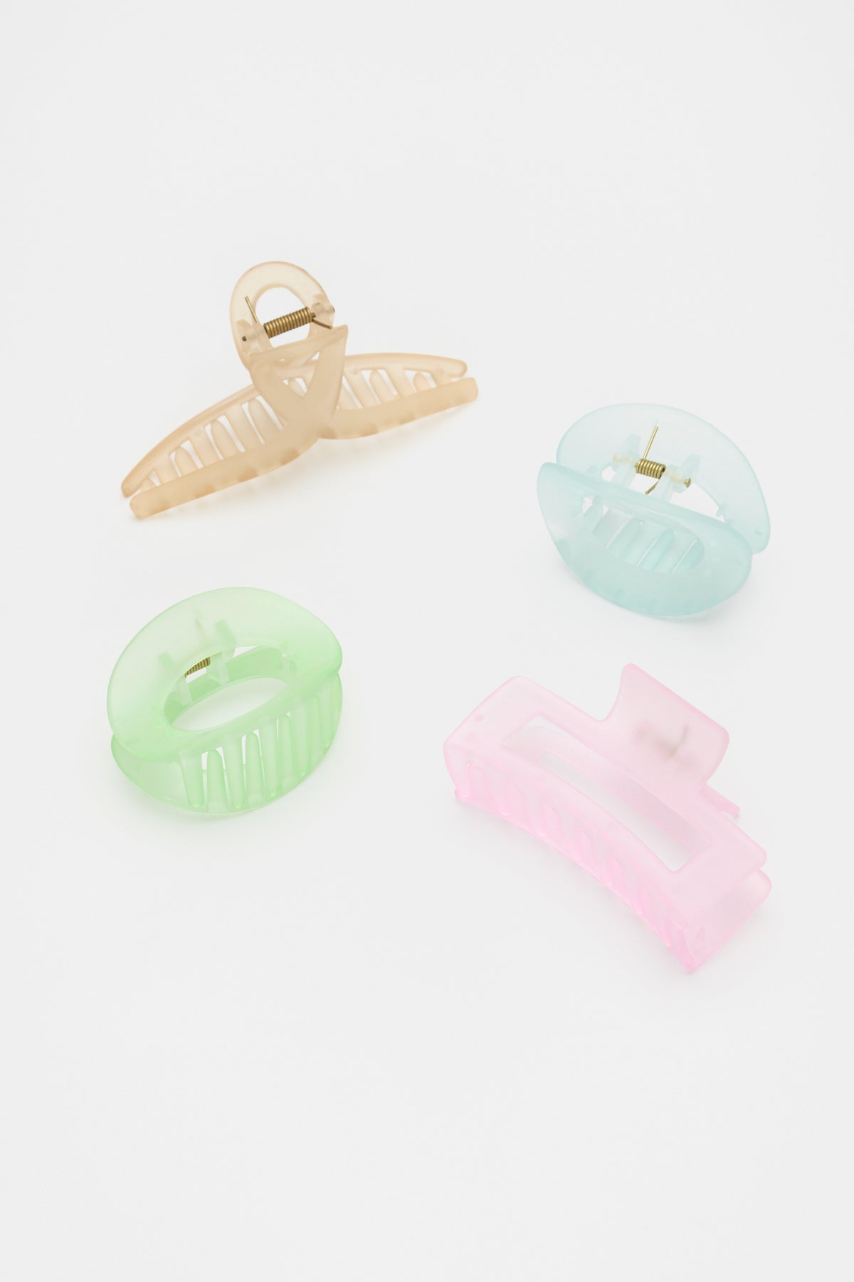 Curved Hair Claw Pack