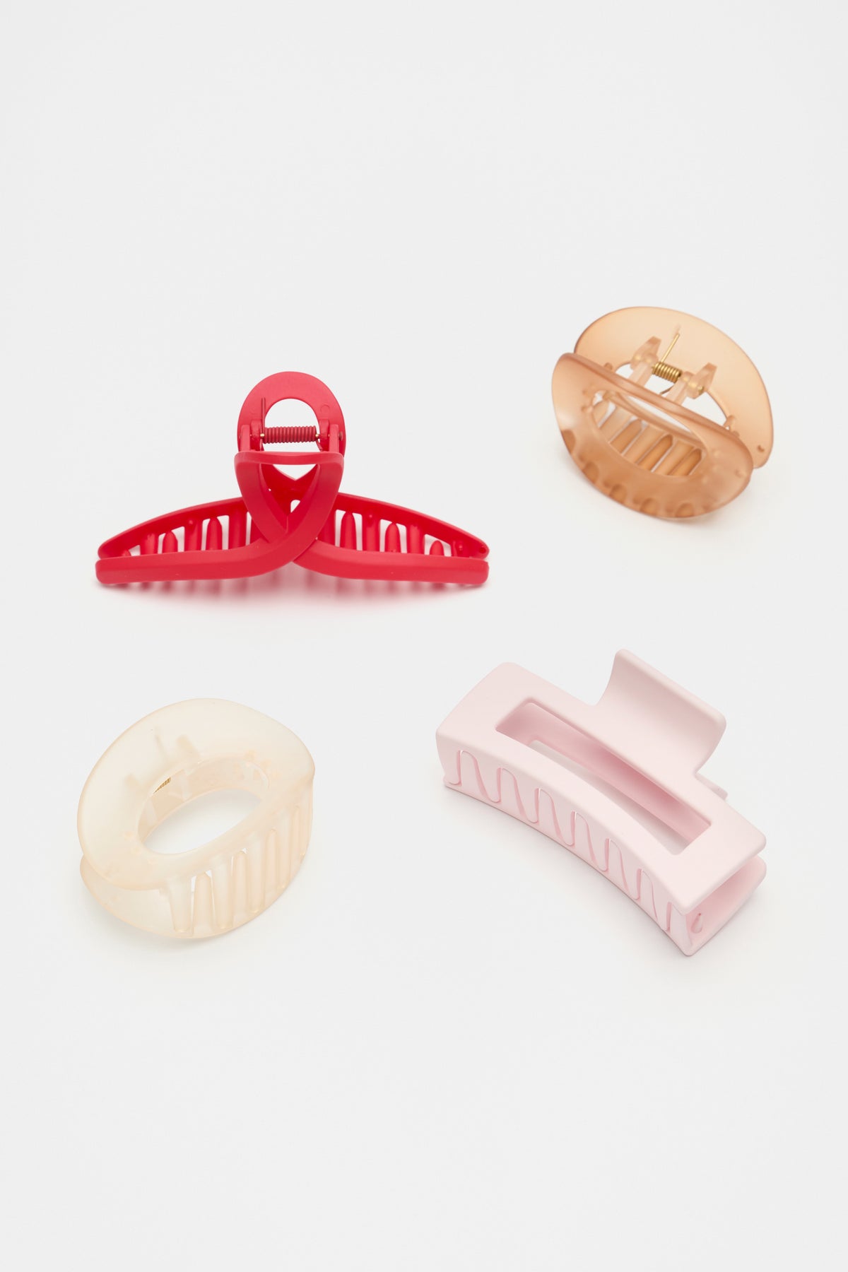 Curved Hair Claw Pack
