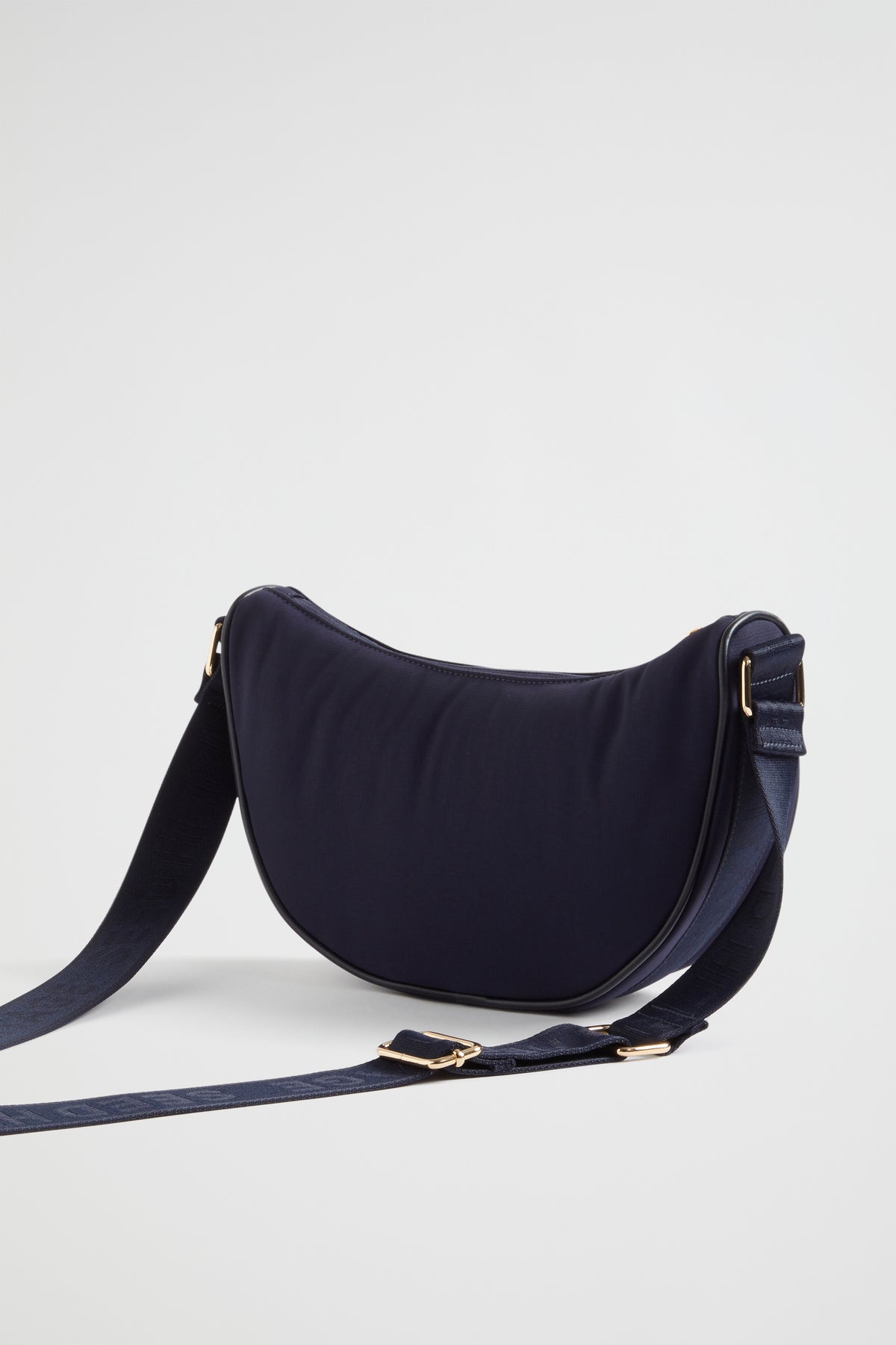 Monochrome Saddle Bag