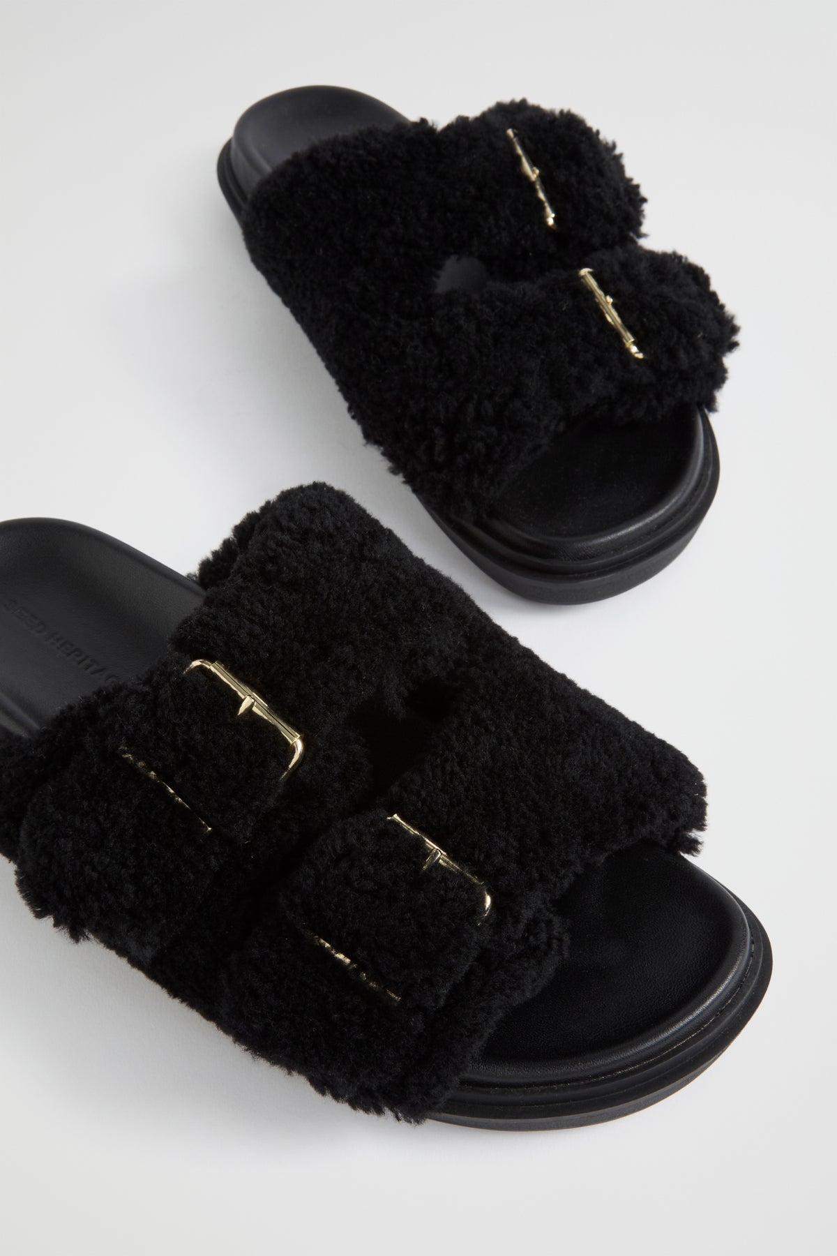 Darcie Shearling Slide