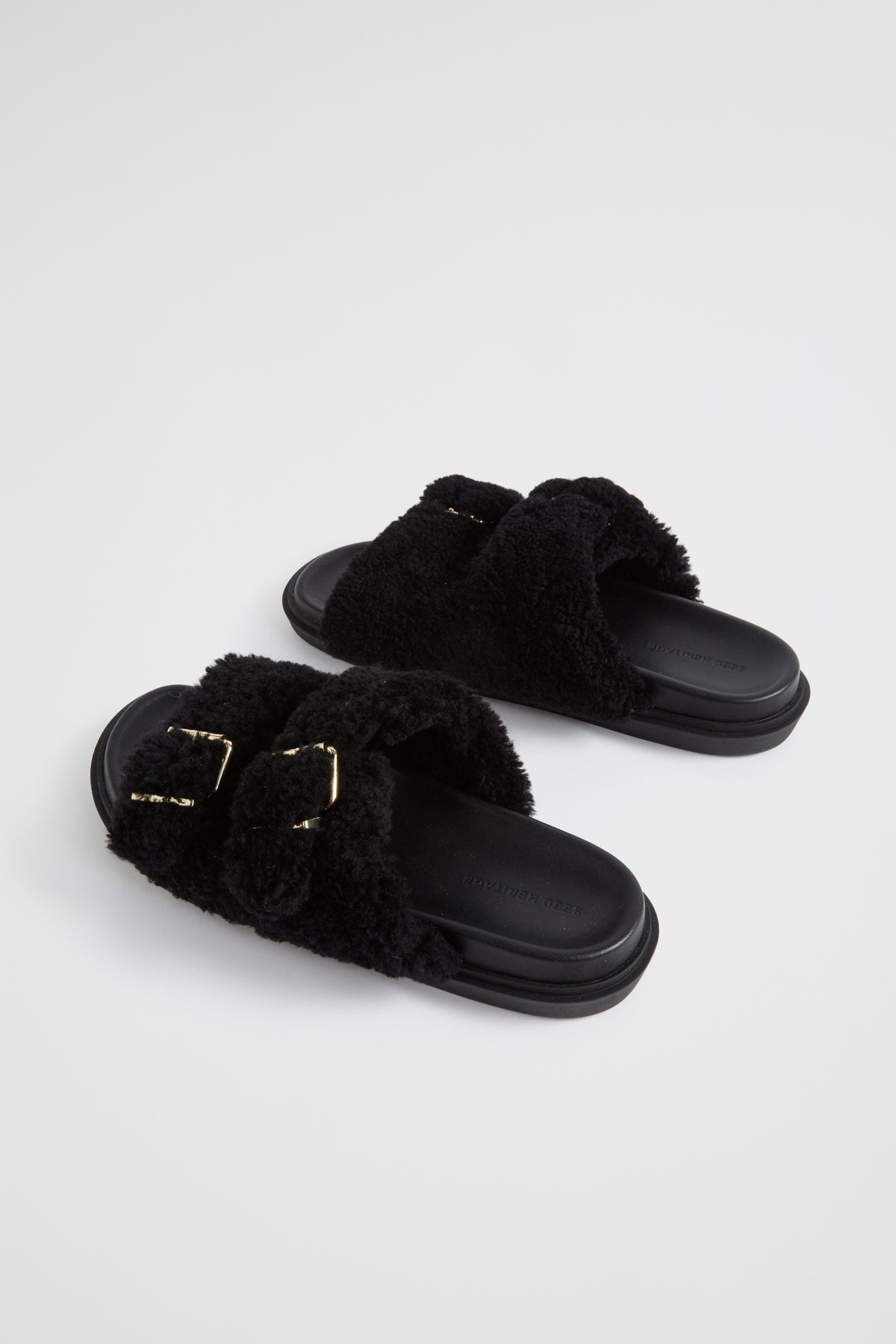 Darcie Shearling Slide
