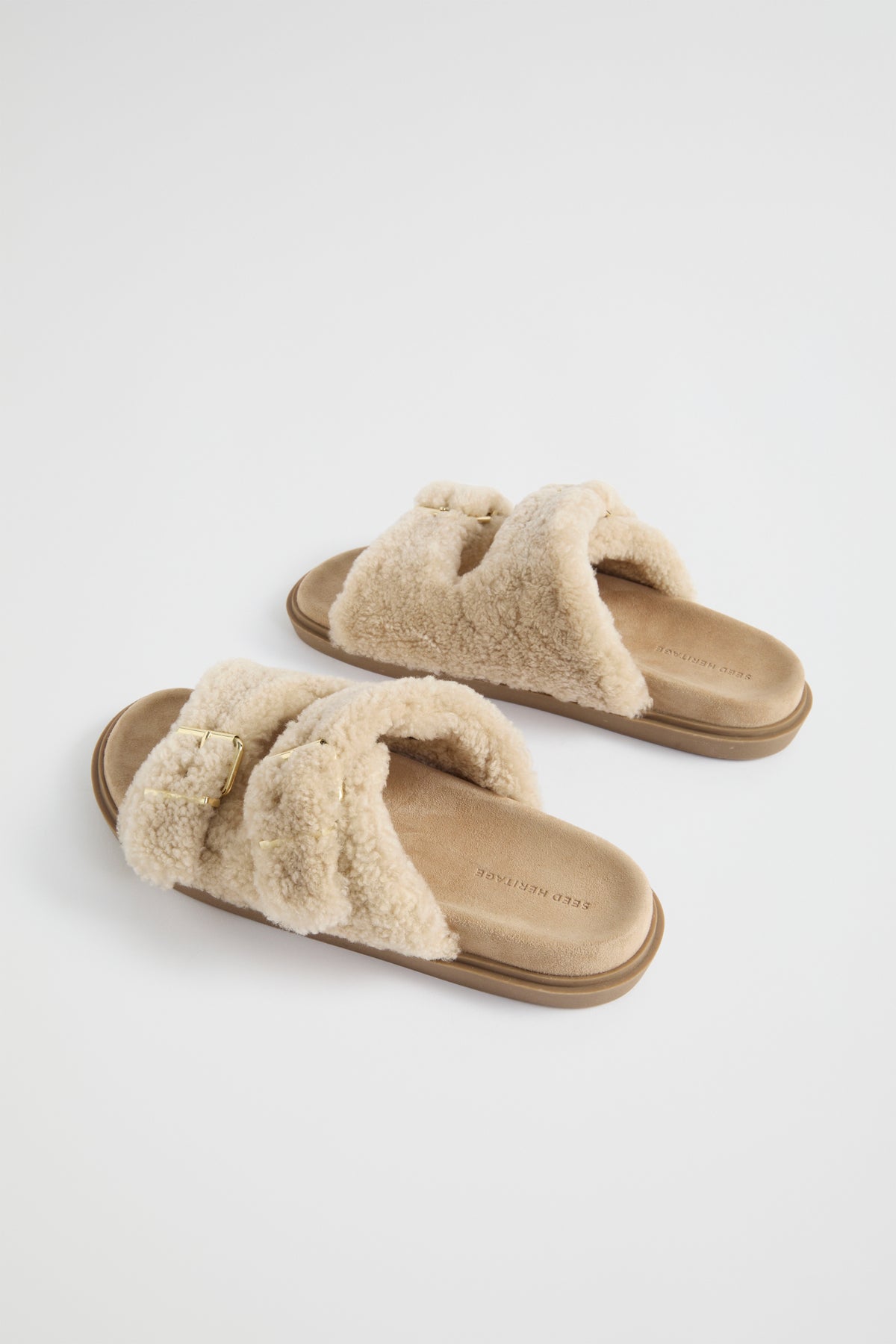Darcie Shearling Slide