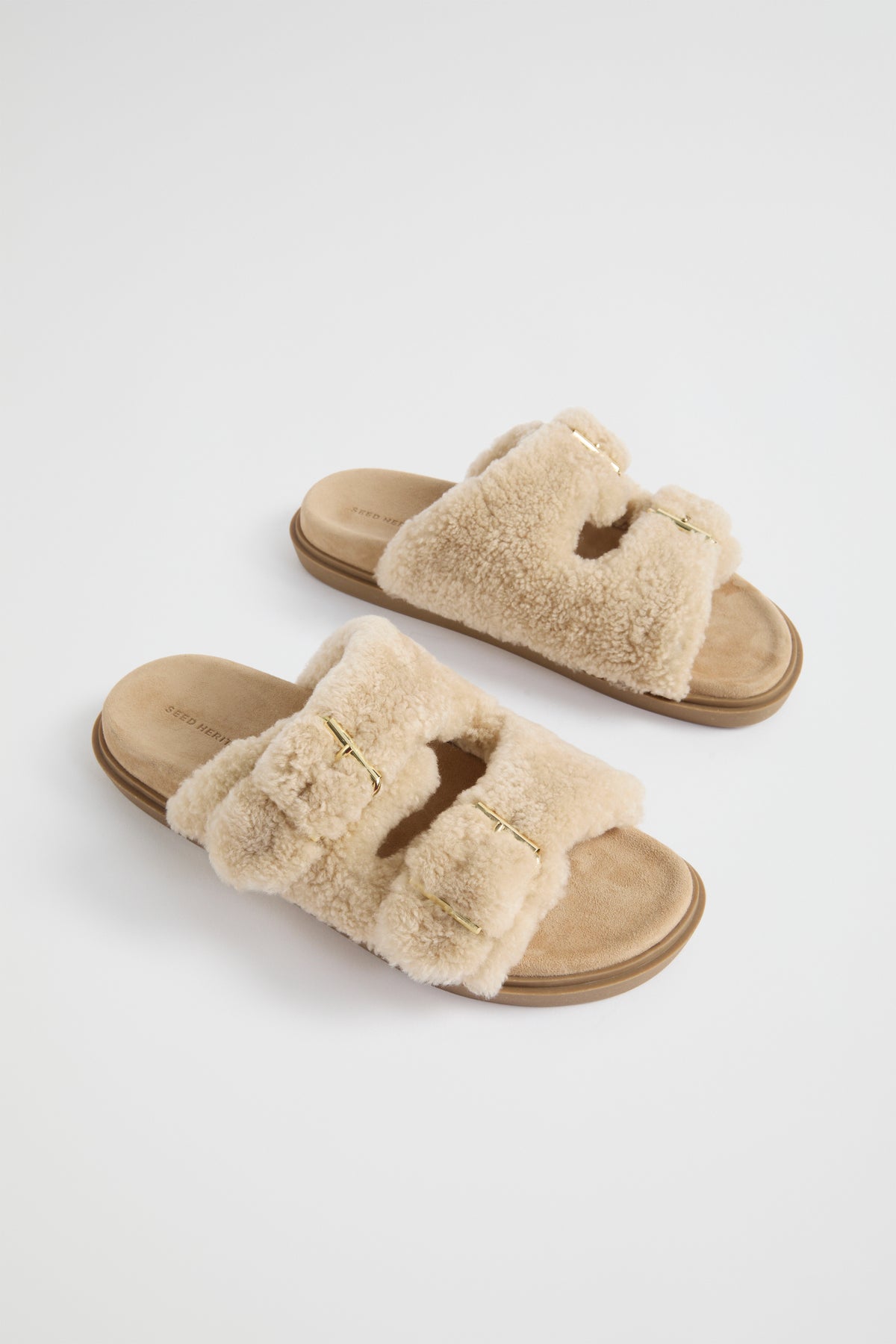 Darcie Shearling Slide