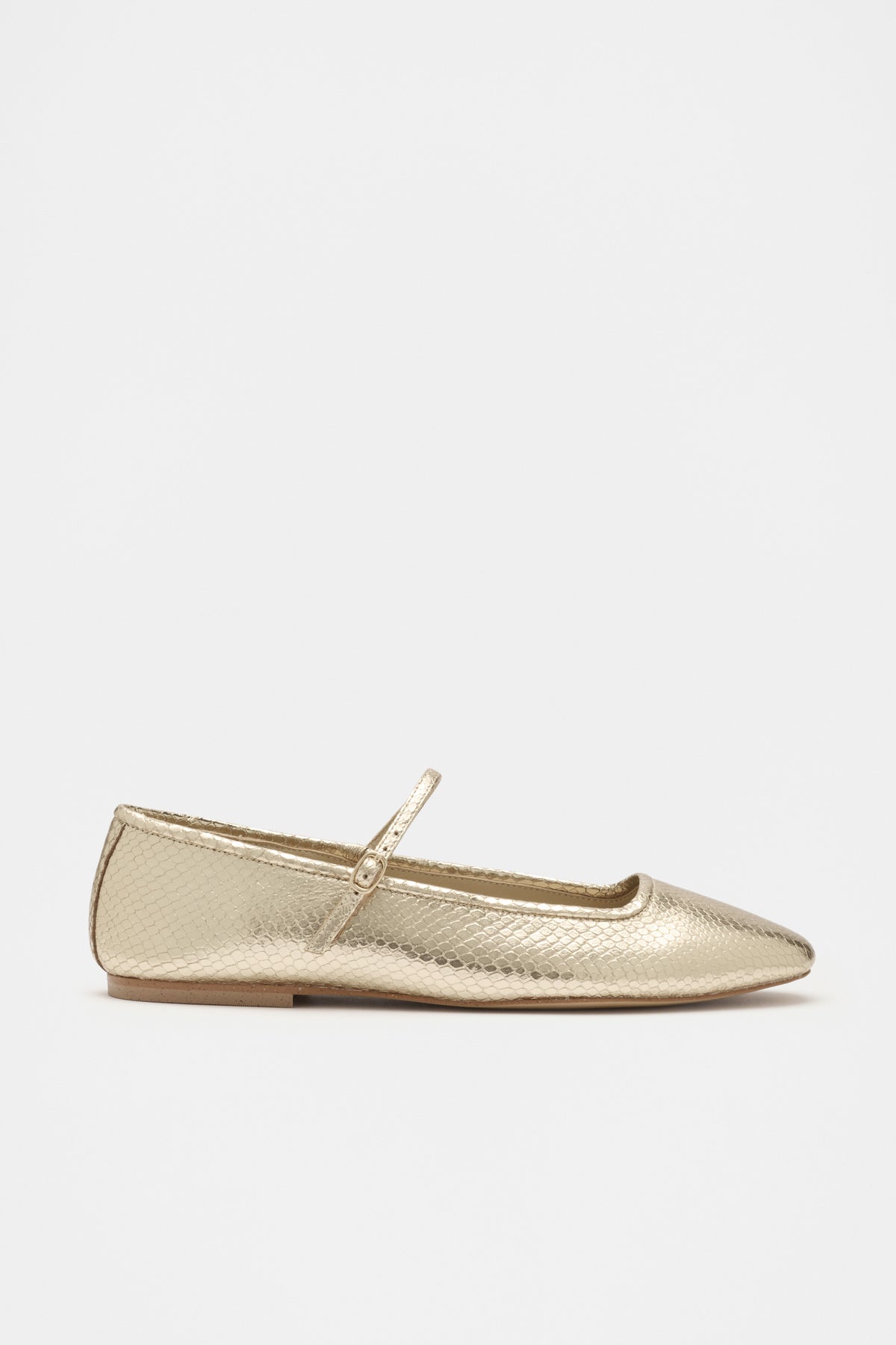 Kai Snake Embossed Ballet Flat