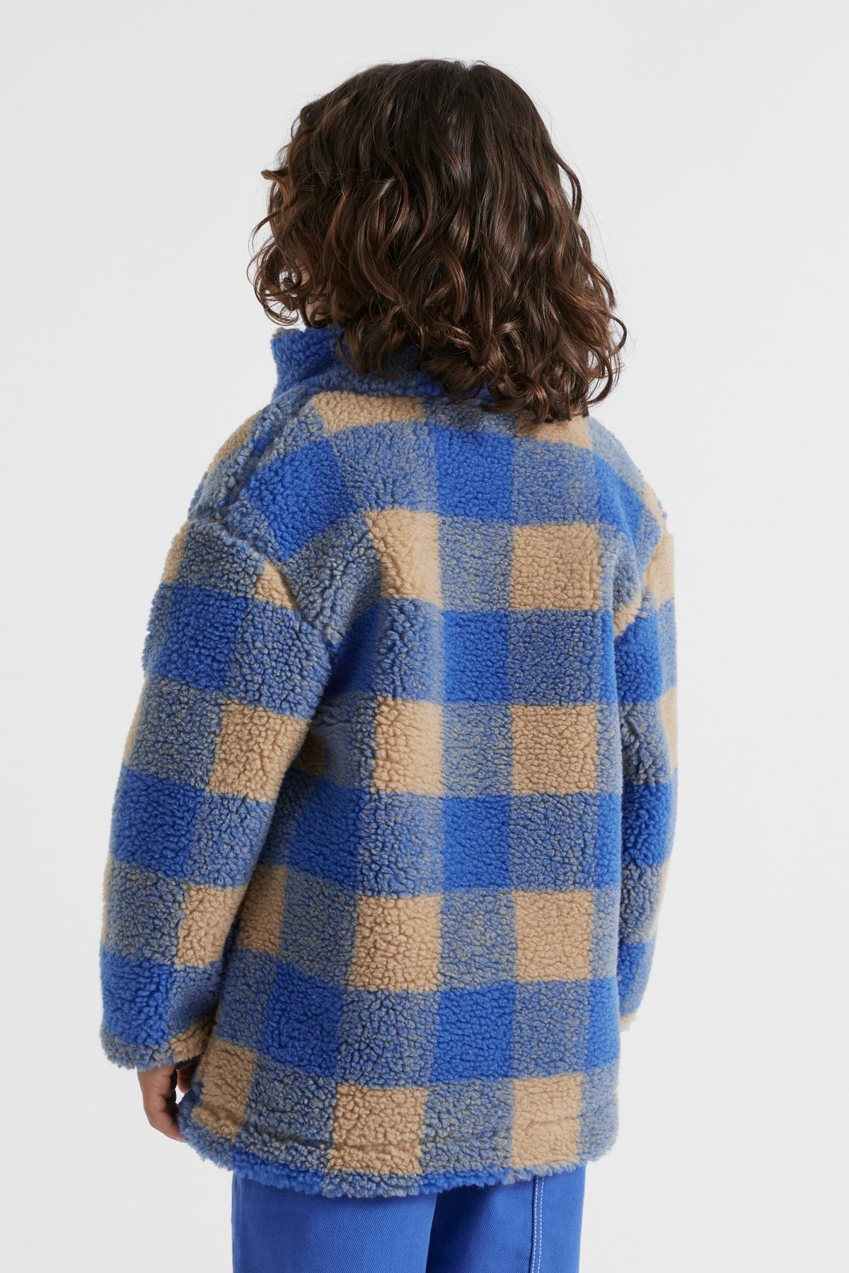 Check Teddy Jacket