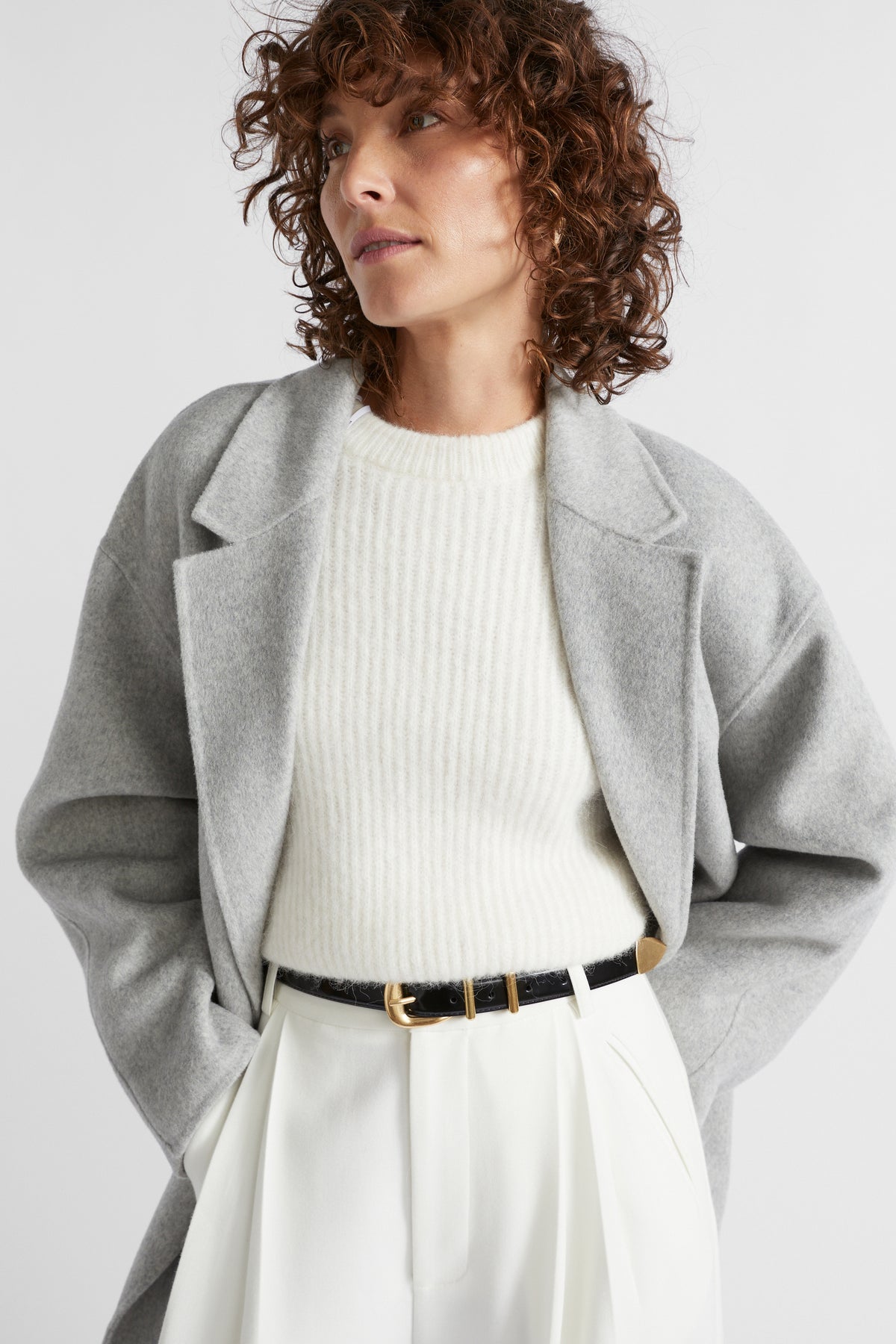 Hallie Metal Keeper Belt