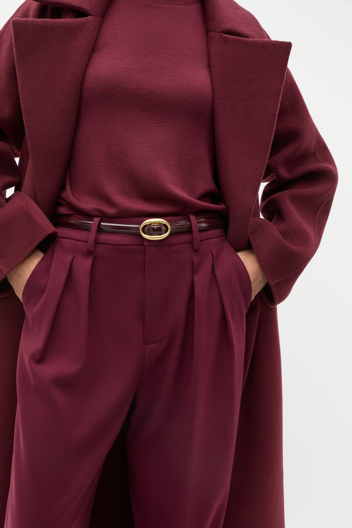Carmen Oval Buckle Belt