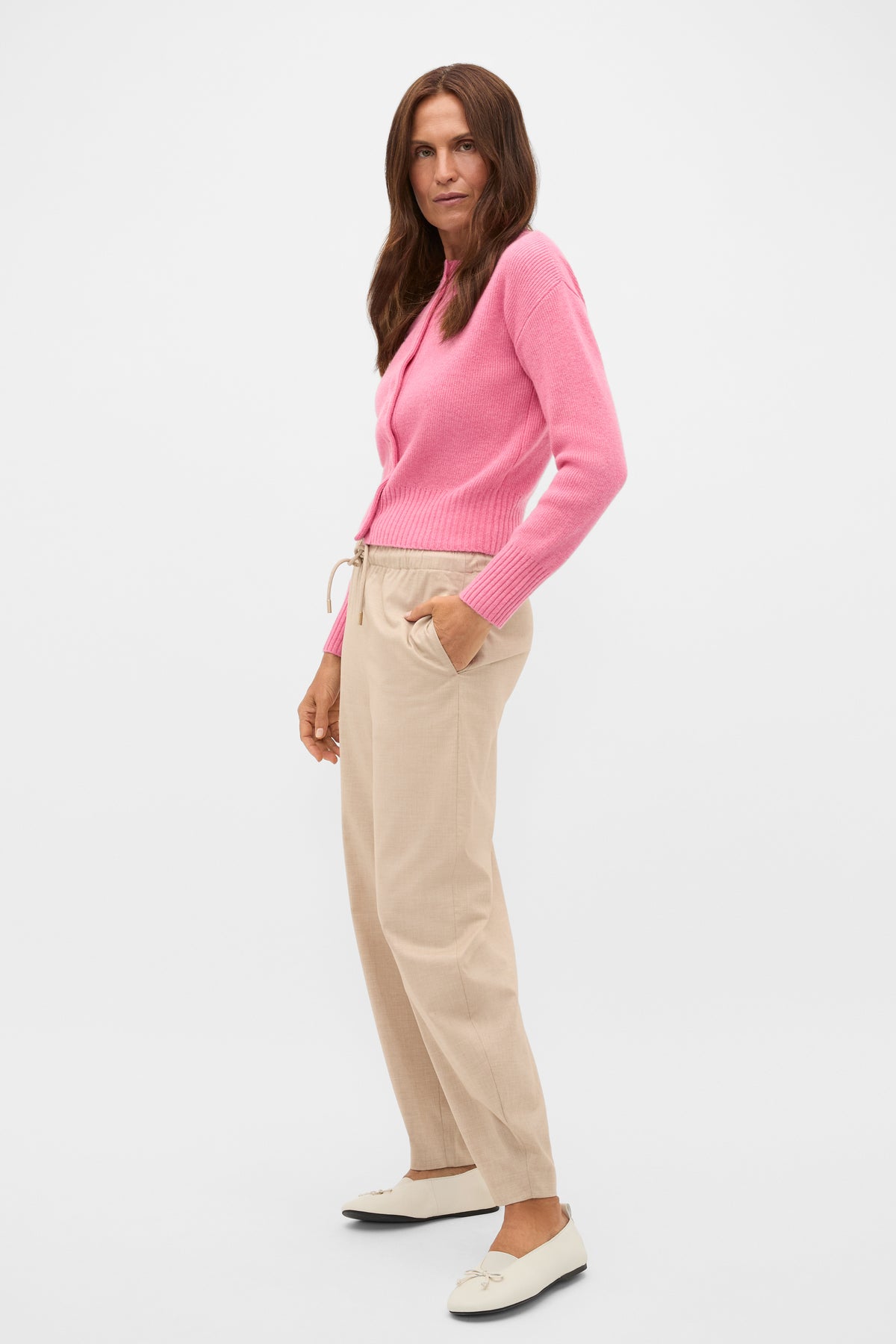 Merino Button Up Knit Cardigan