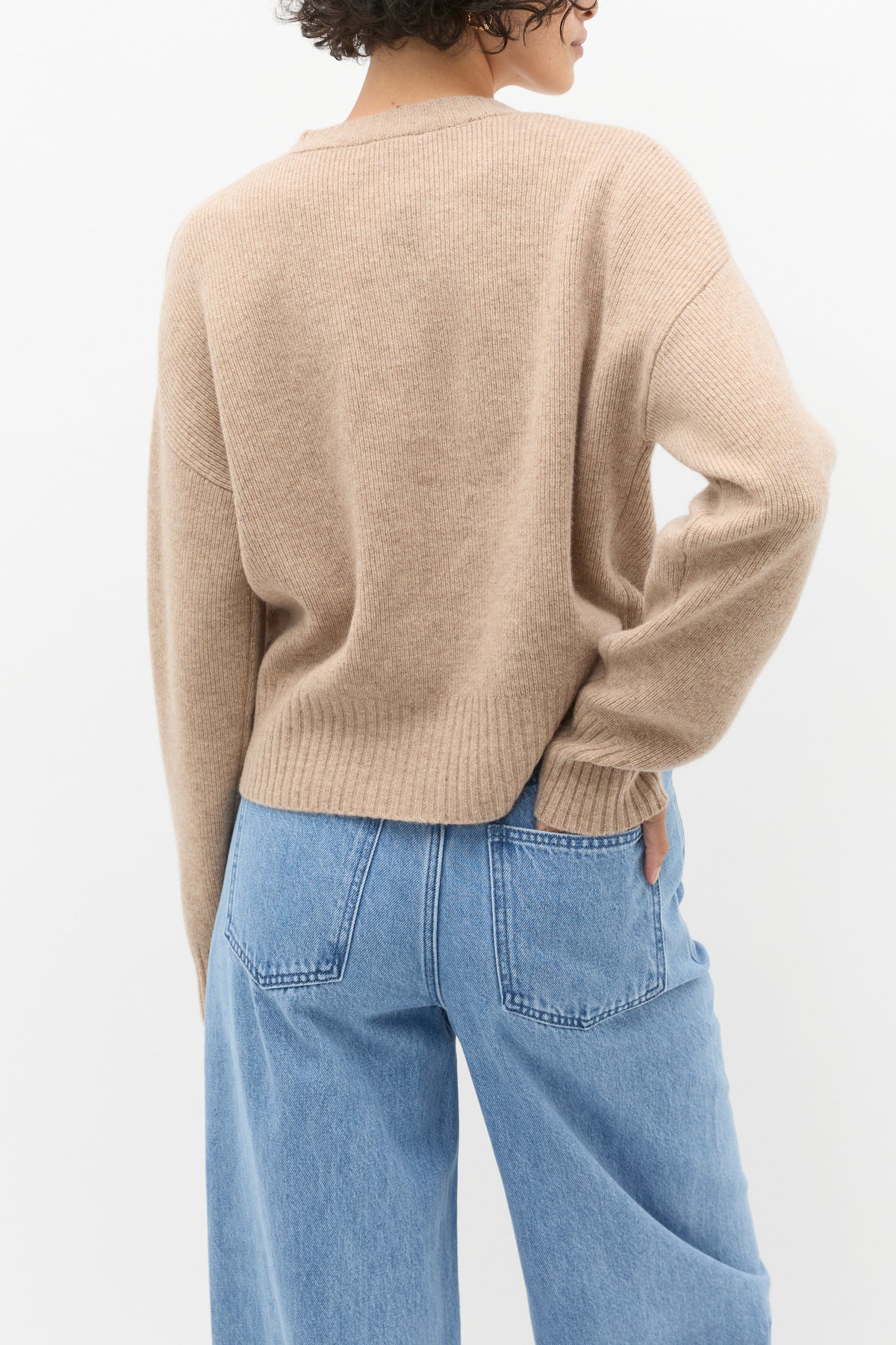 Merino Button Up Knit Cardigan