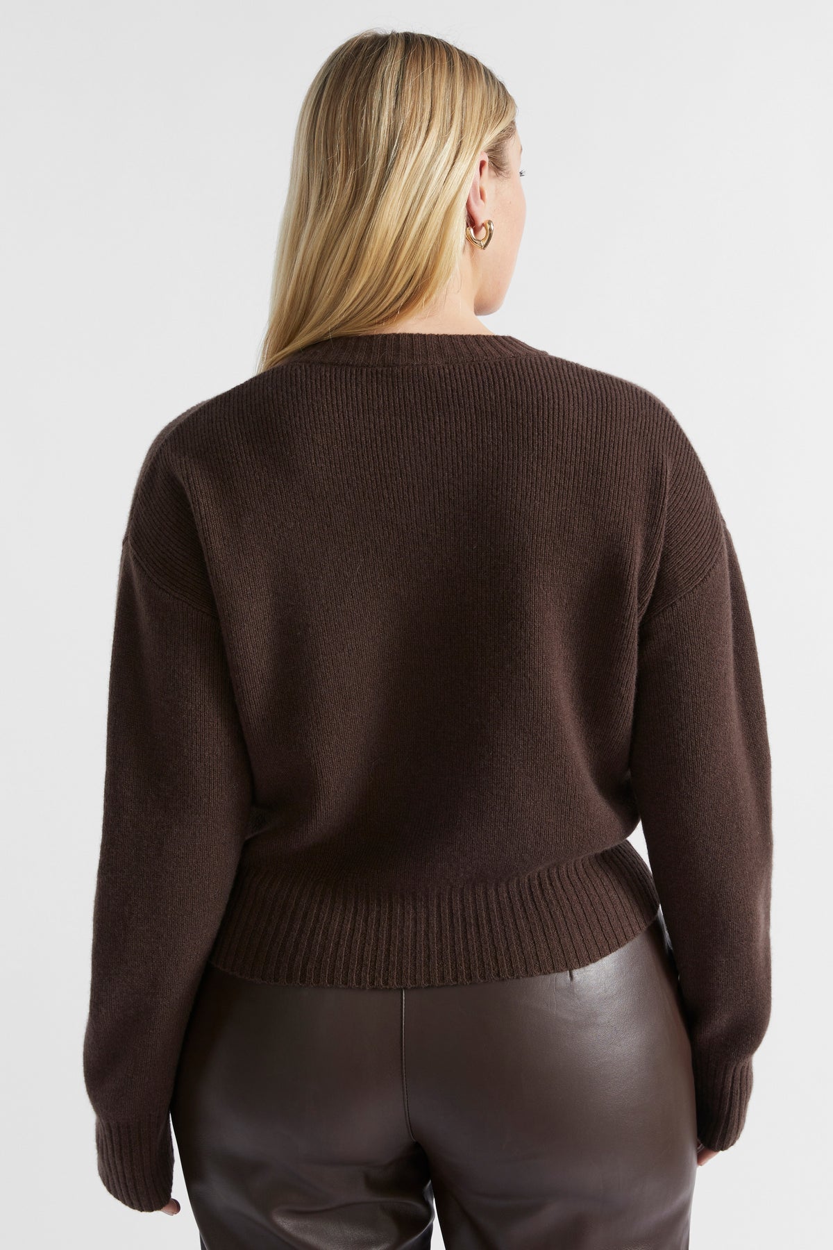 Merino Button Up Knit Cardigan