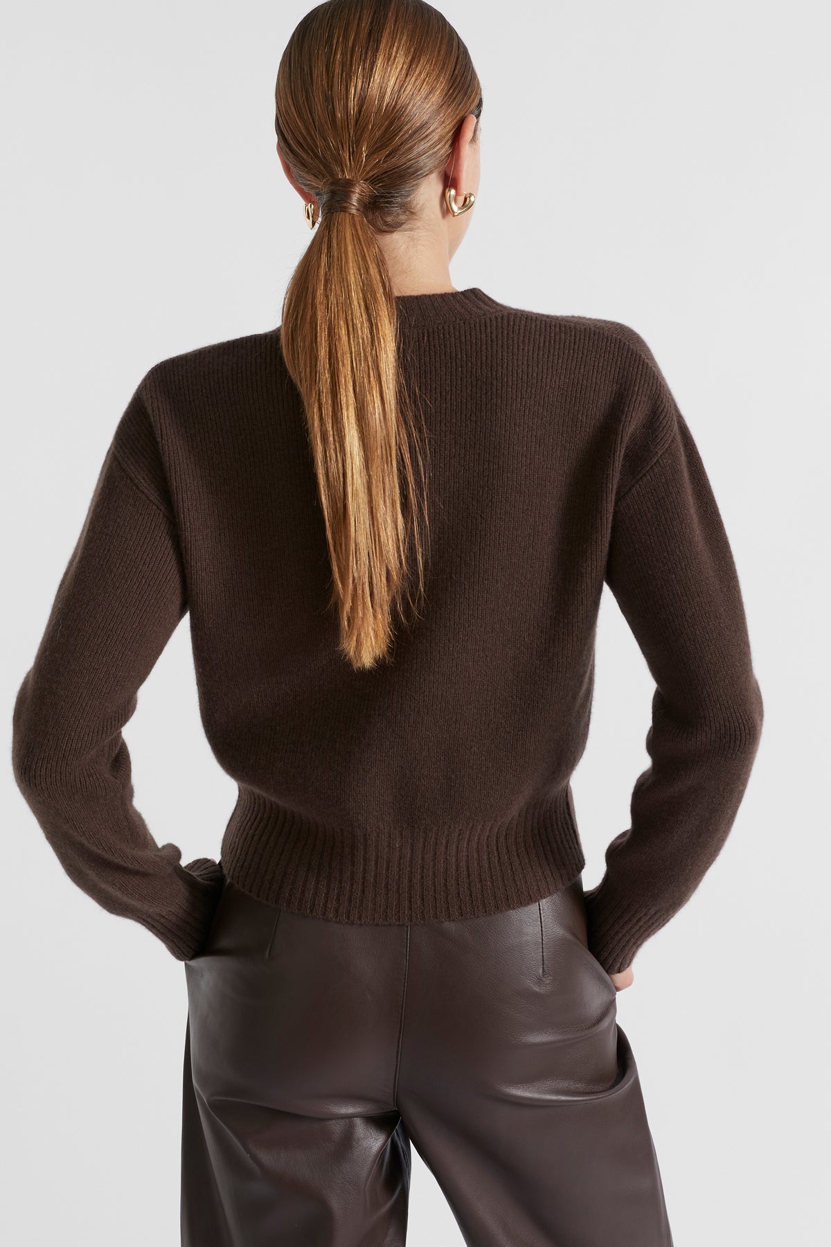 Merino Button Up Knit Cardigan