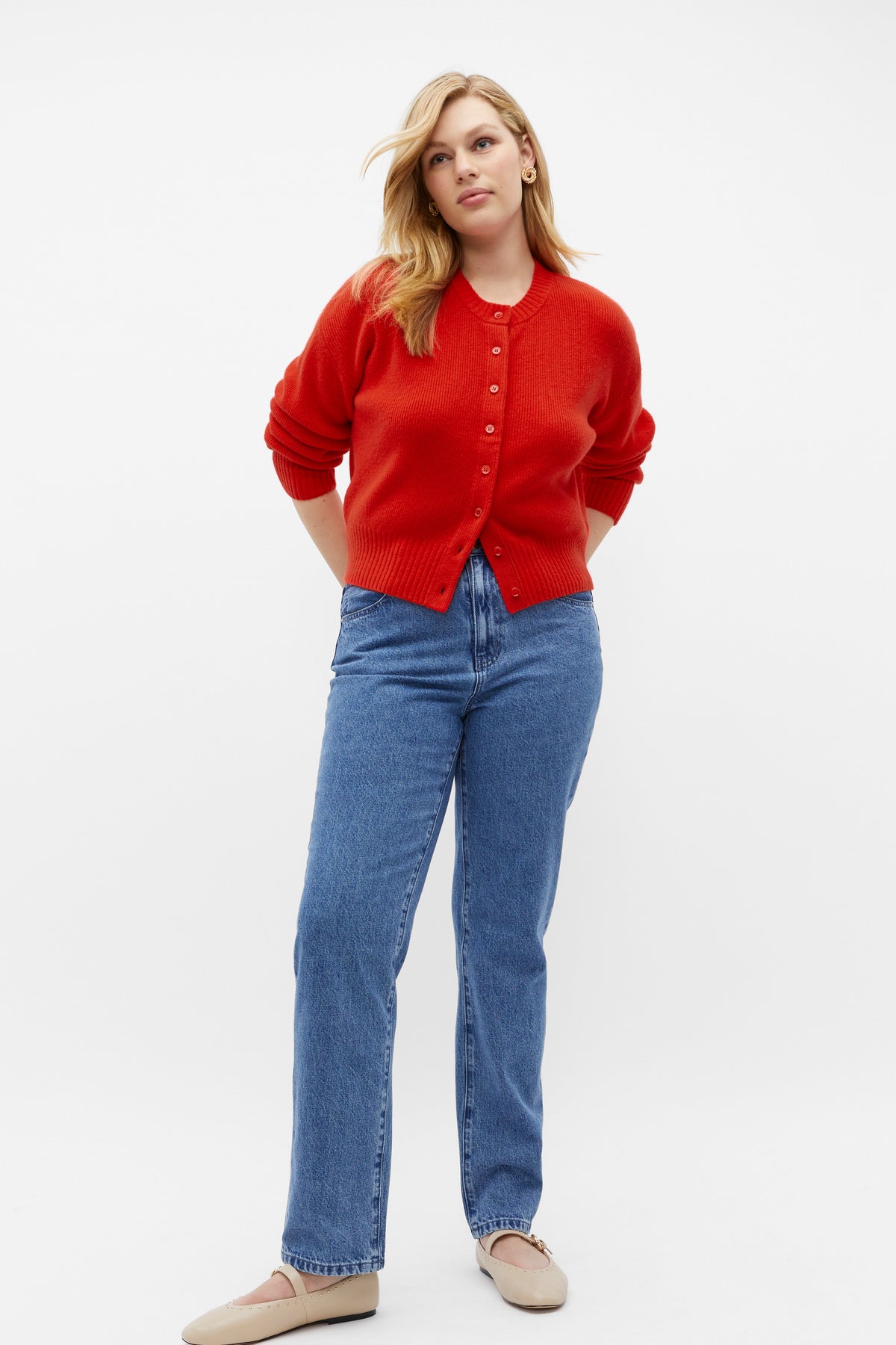 Merino Button Up Knit Cardigan