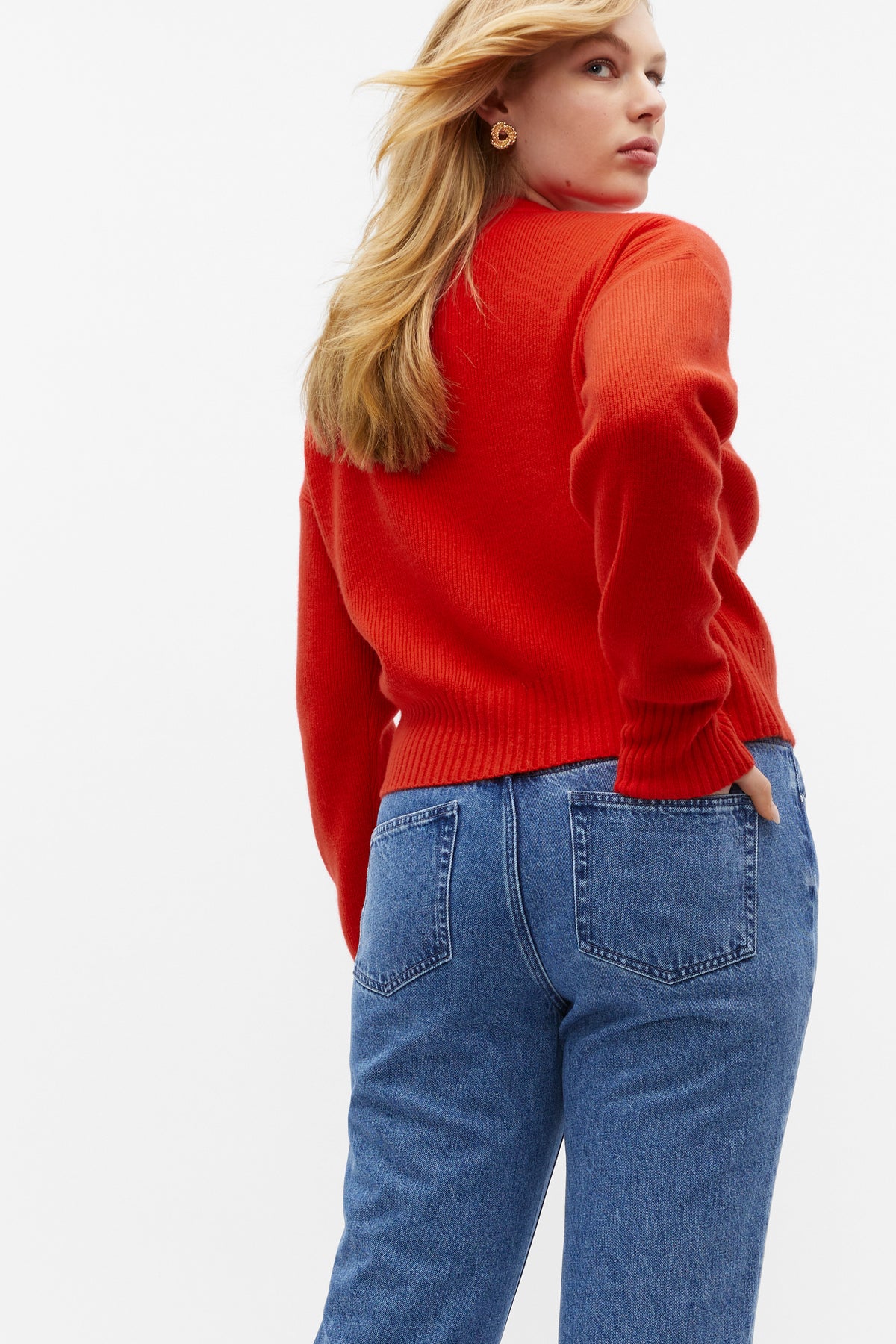Merino Button Up Knit Cardigan