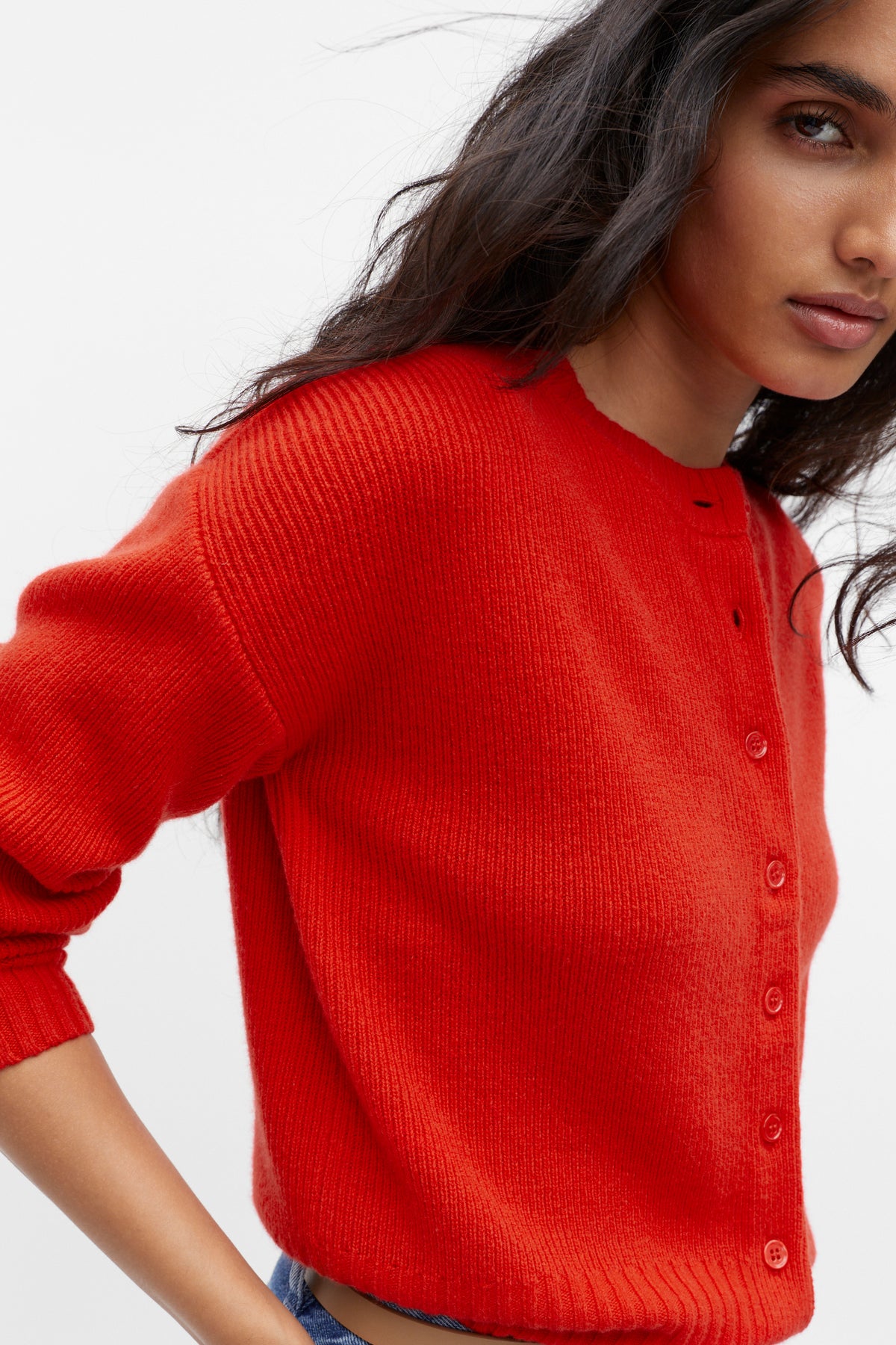 Merino Button Up Knit Cardigan