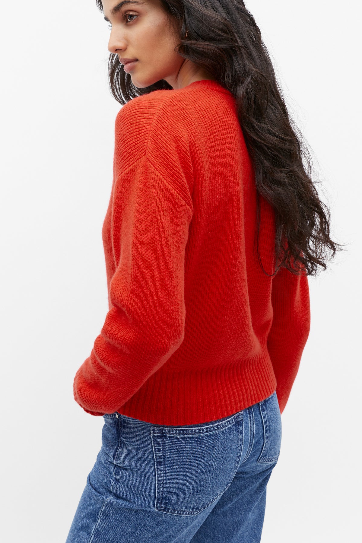 Merino Button Up Knit Cardigan