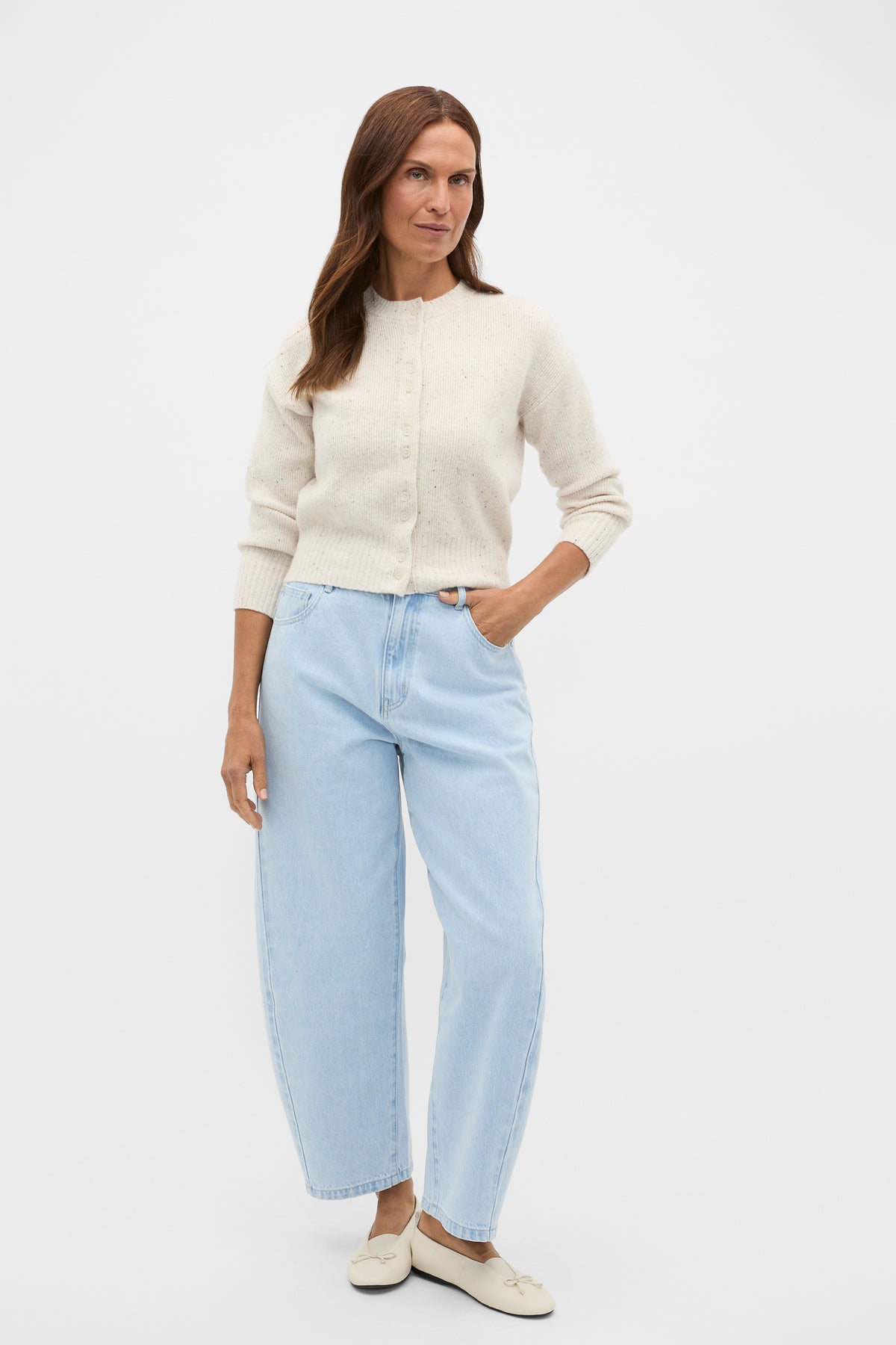 Merino Button Up Knit Cardigan