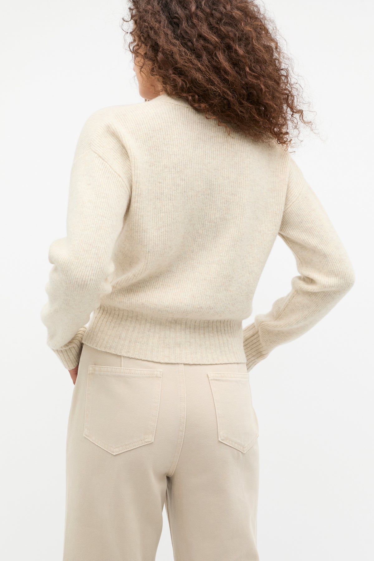 Merino Button Up Knit Cardigan