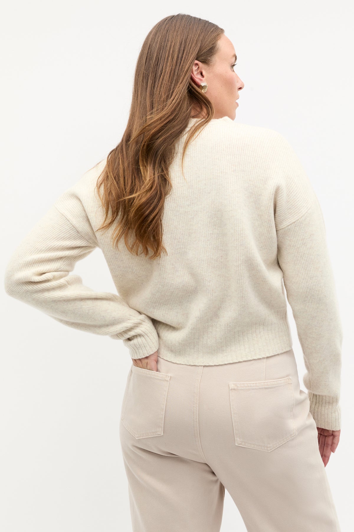 Merino Button Up Knit Cardigan