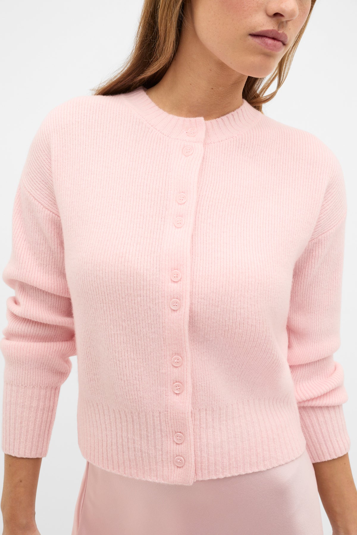 Merino Button Up Knit Cardigan