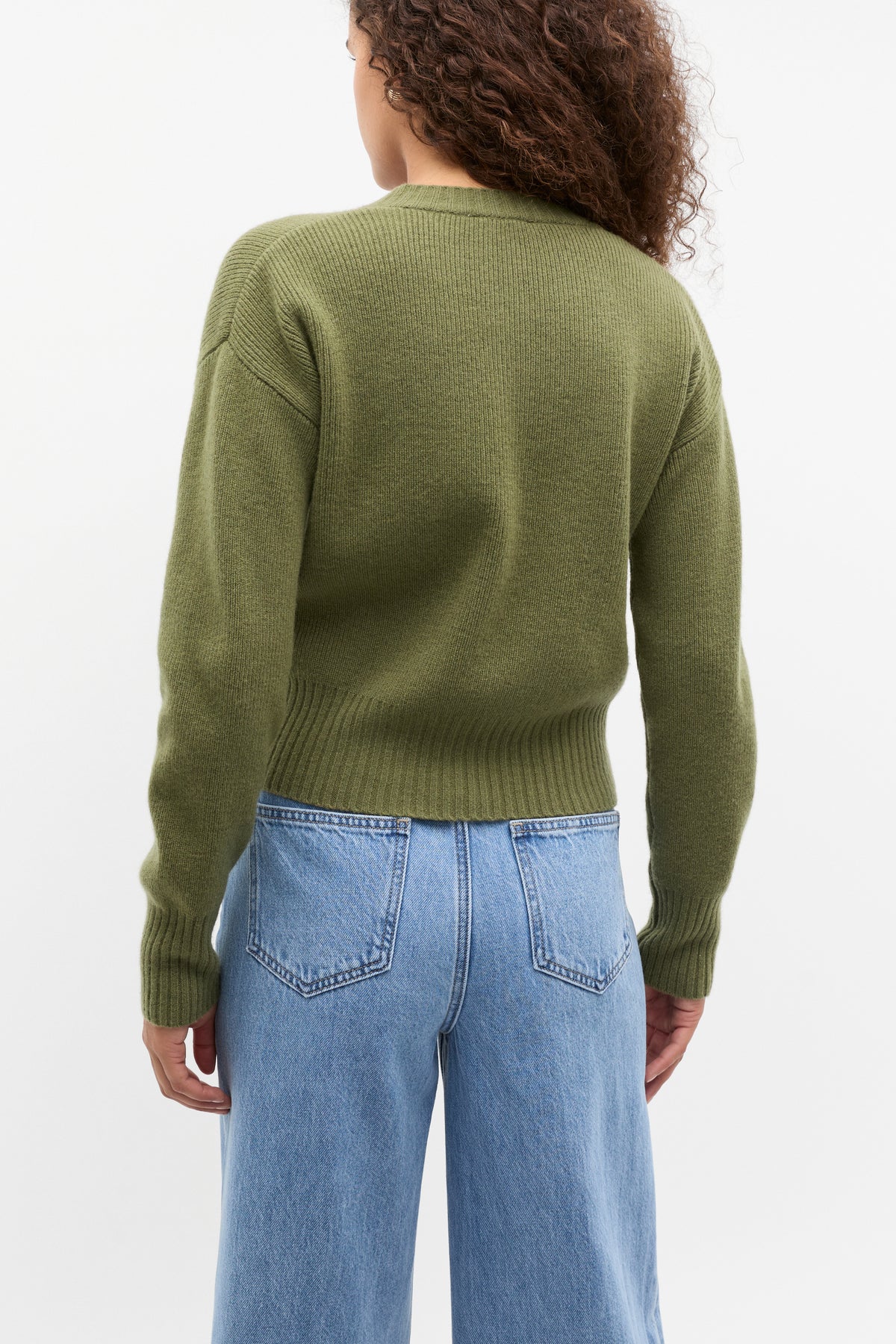 Merino Button Up Knit Cardigan