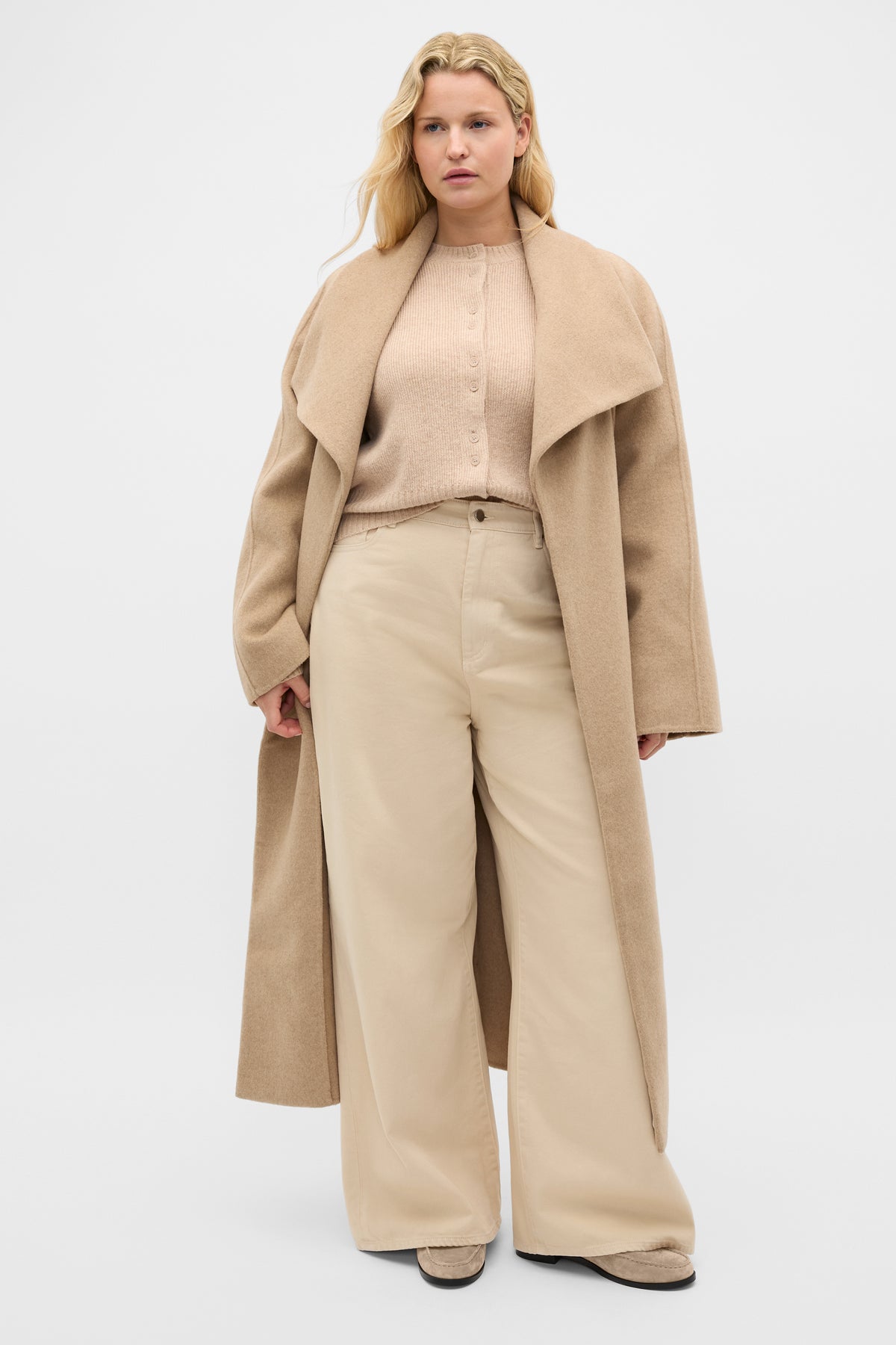 Merino Button Up Knit Cardigan