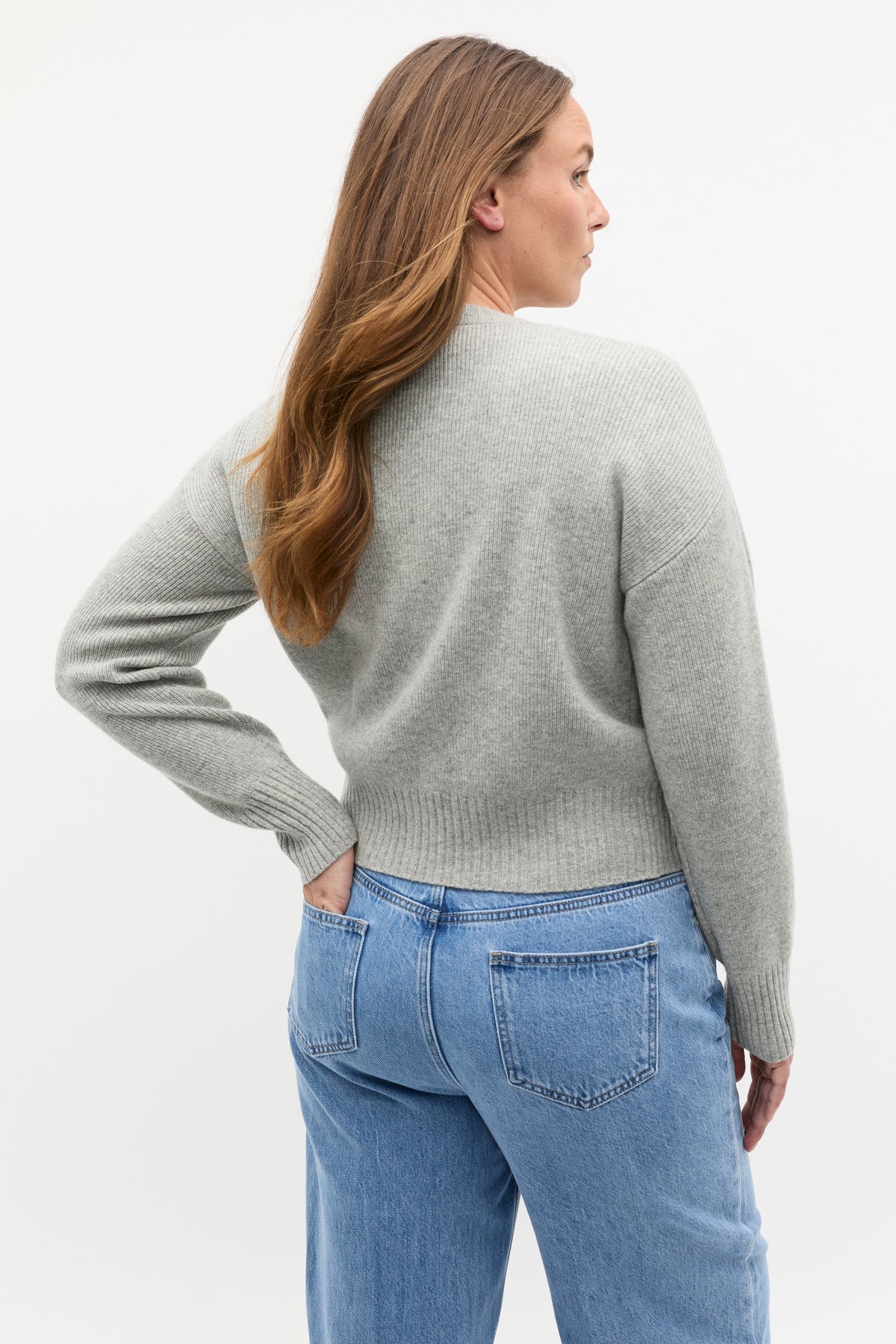 Merino Button Up Knit Cardigan