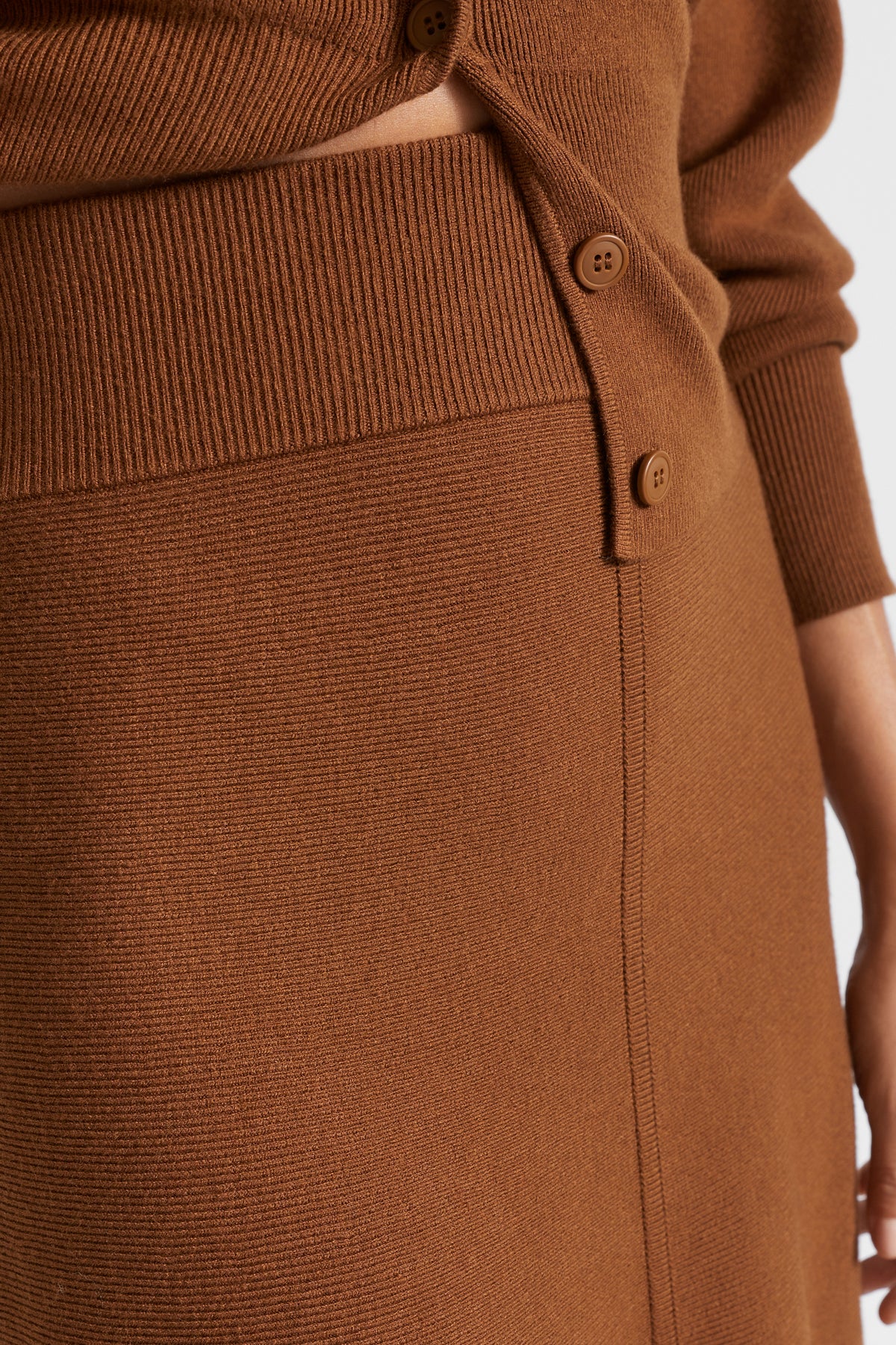 Relaxed Knit Skirt