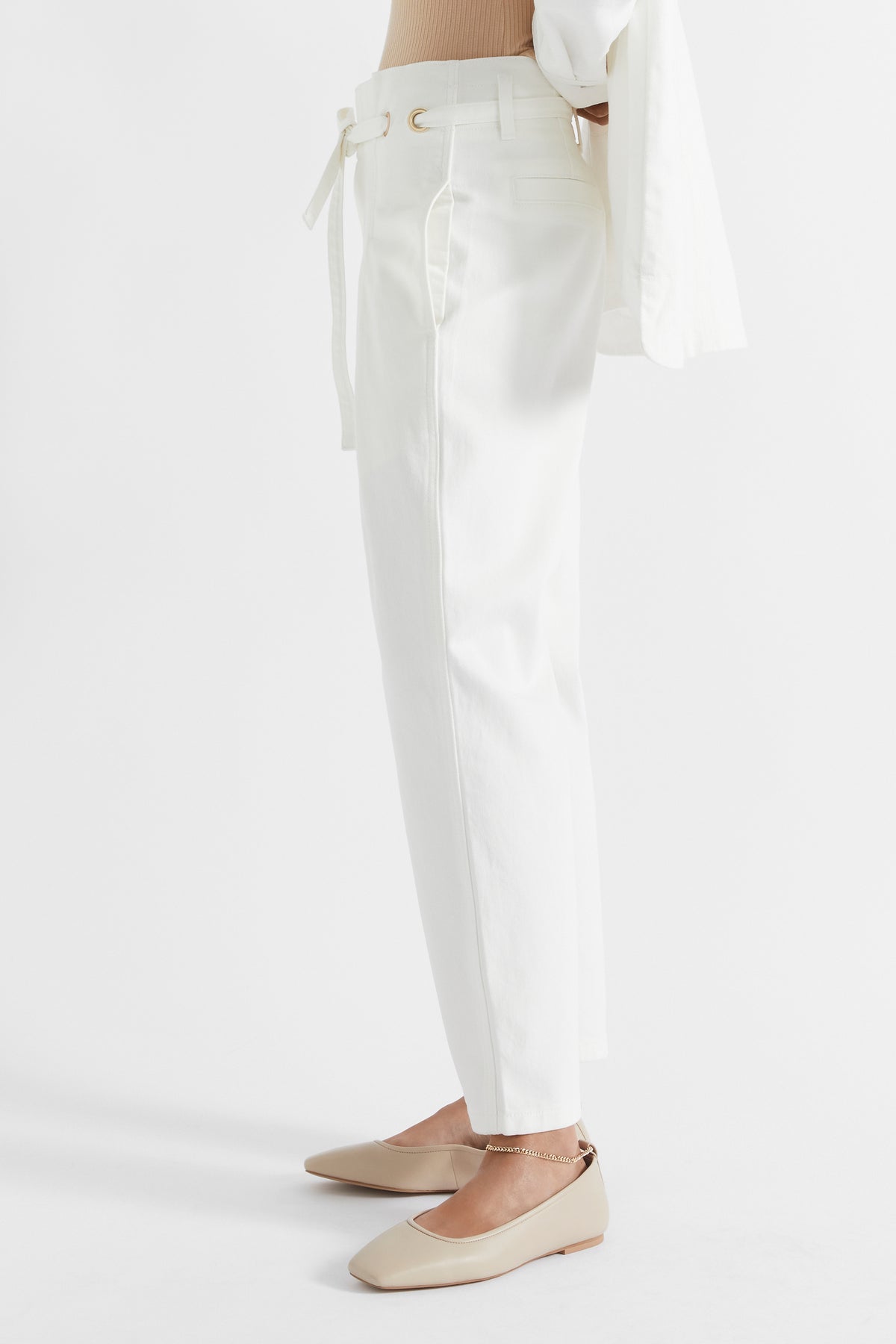 Denim Eyelet Jean