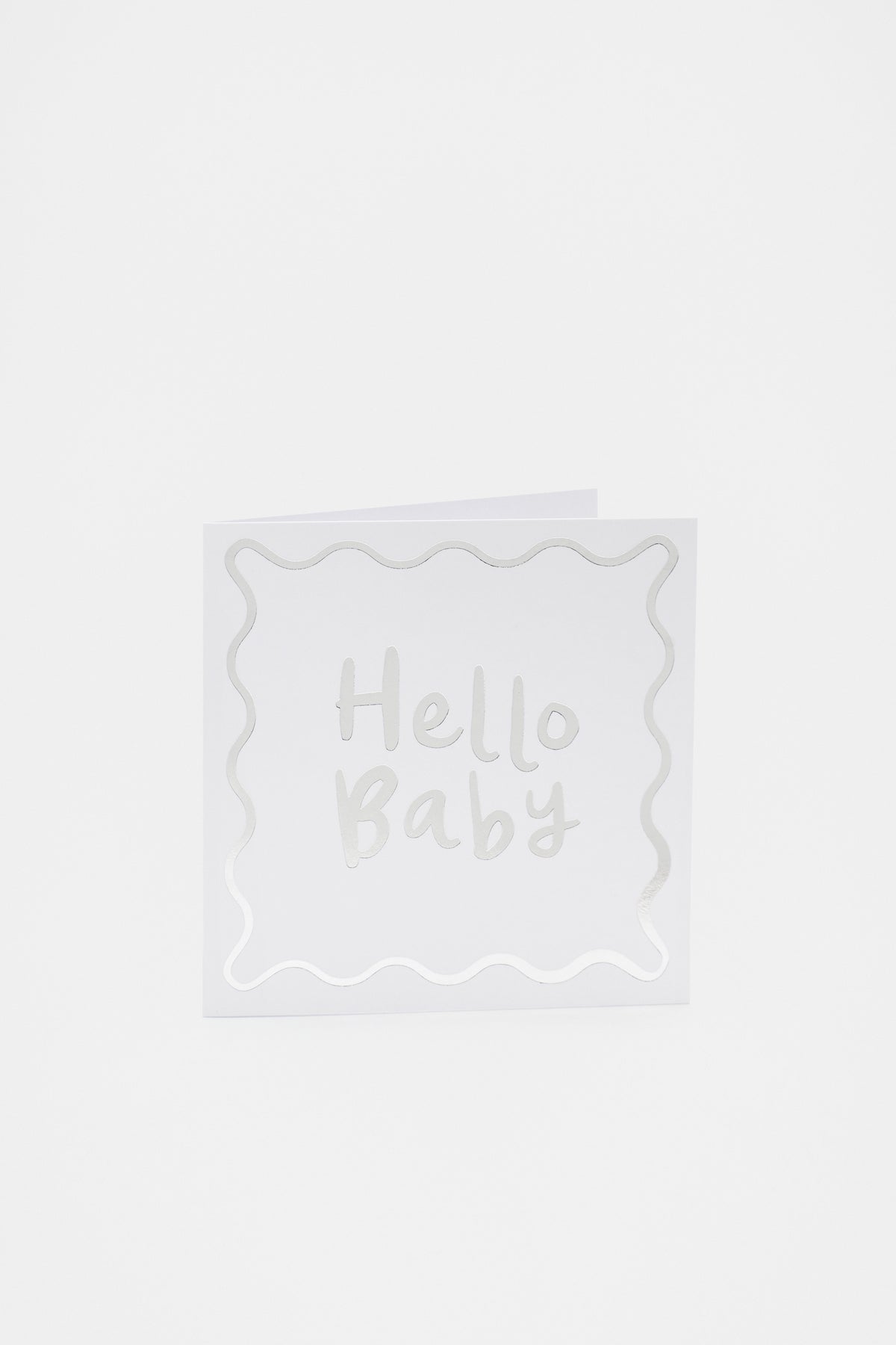 Large Hello Baby Card