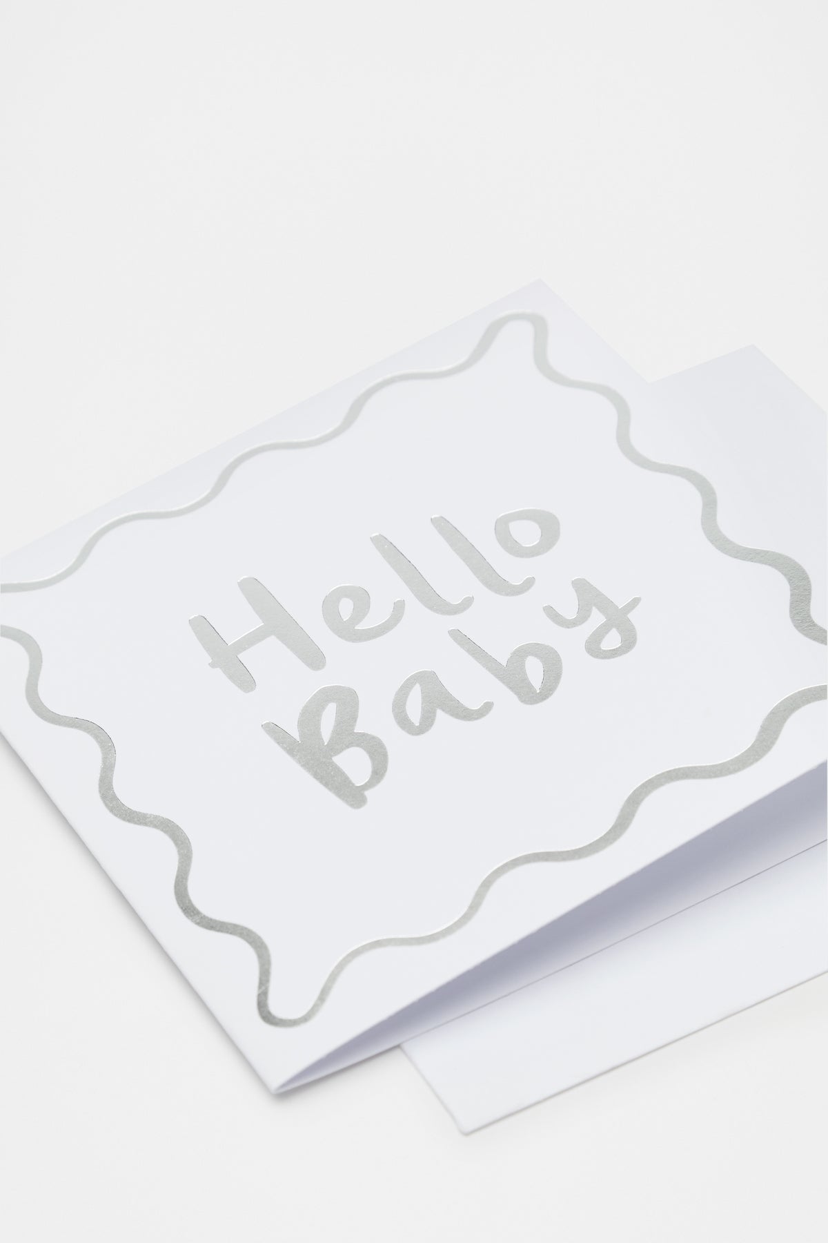 Large Hello Baby Card