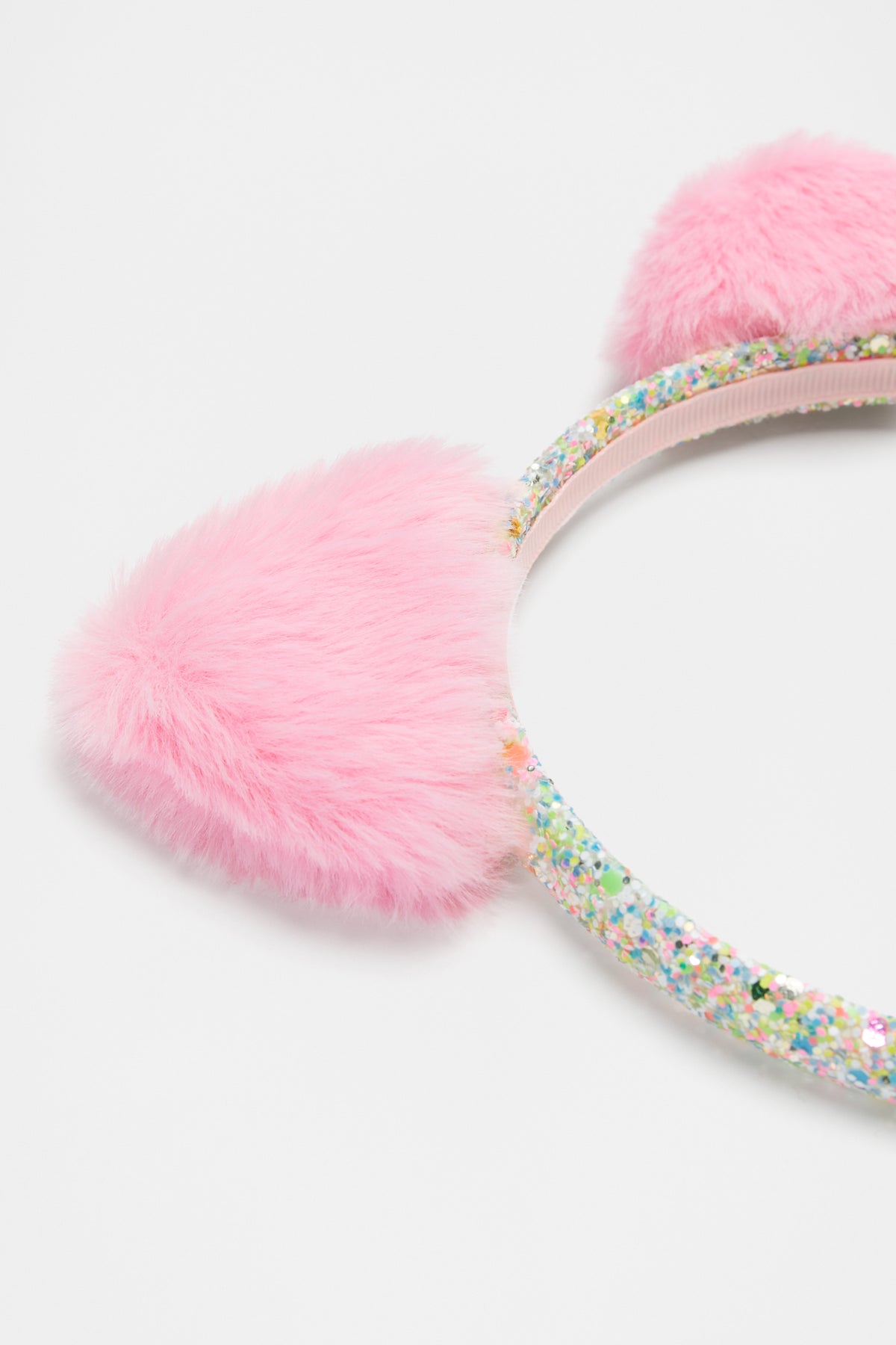 Glitter Fur Ears Headband