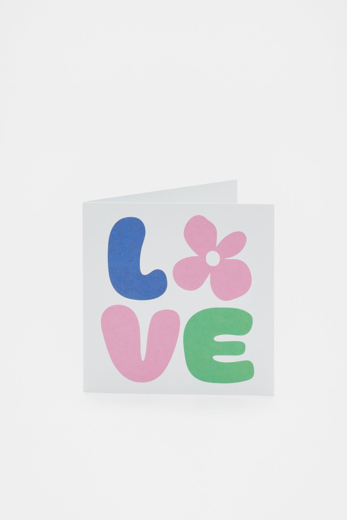 Large Flower Love Card