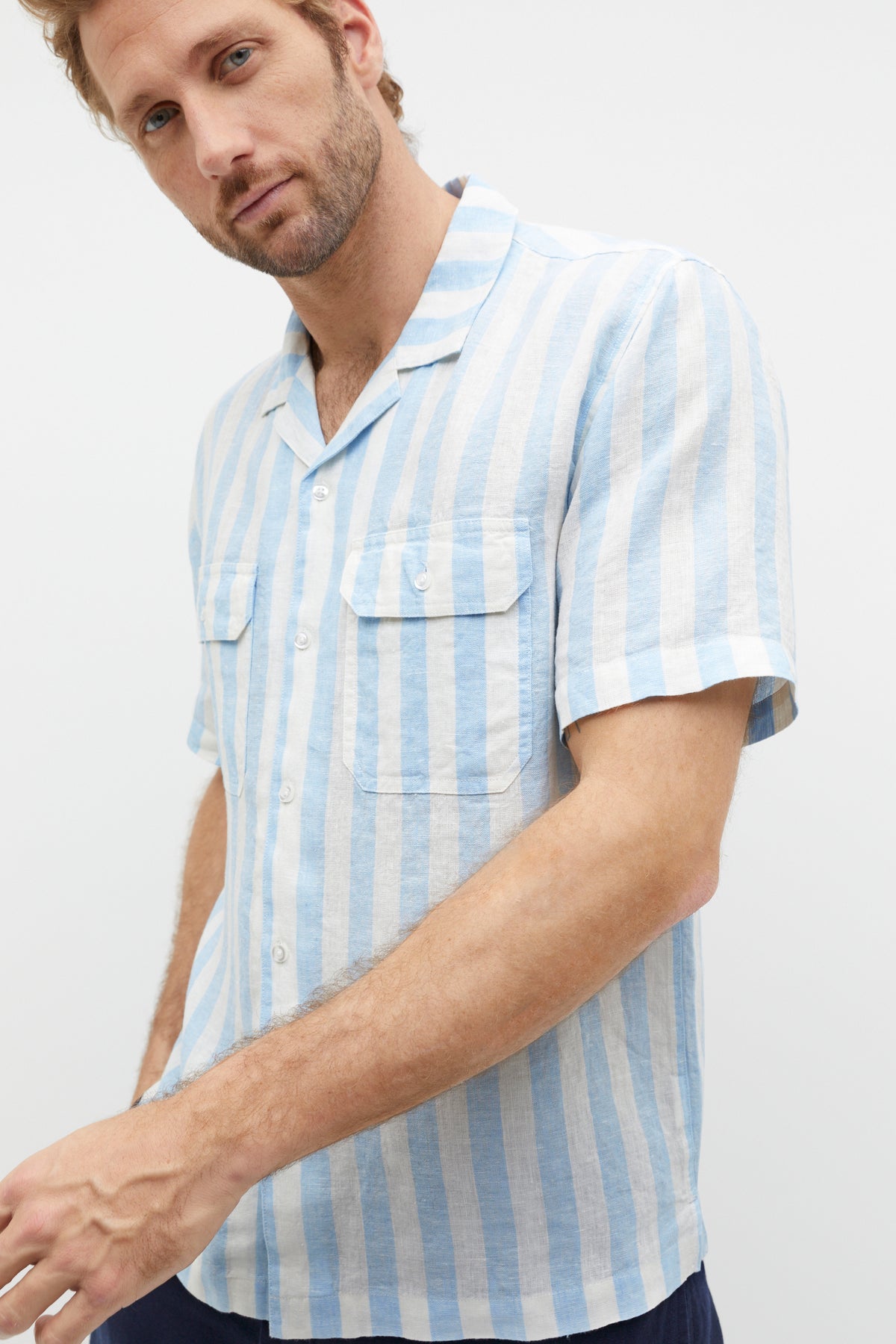 Linen Utility Shirt
