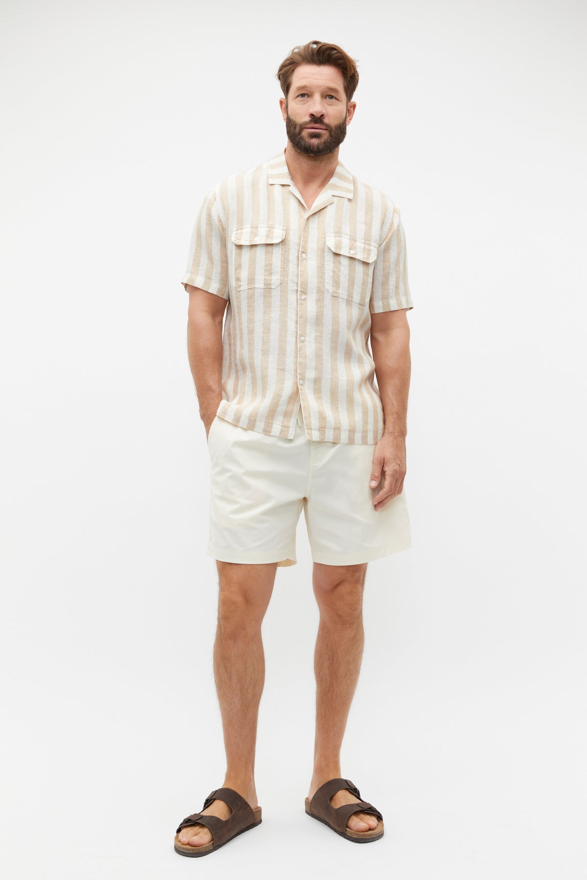 Linen Utility Shirt