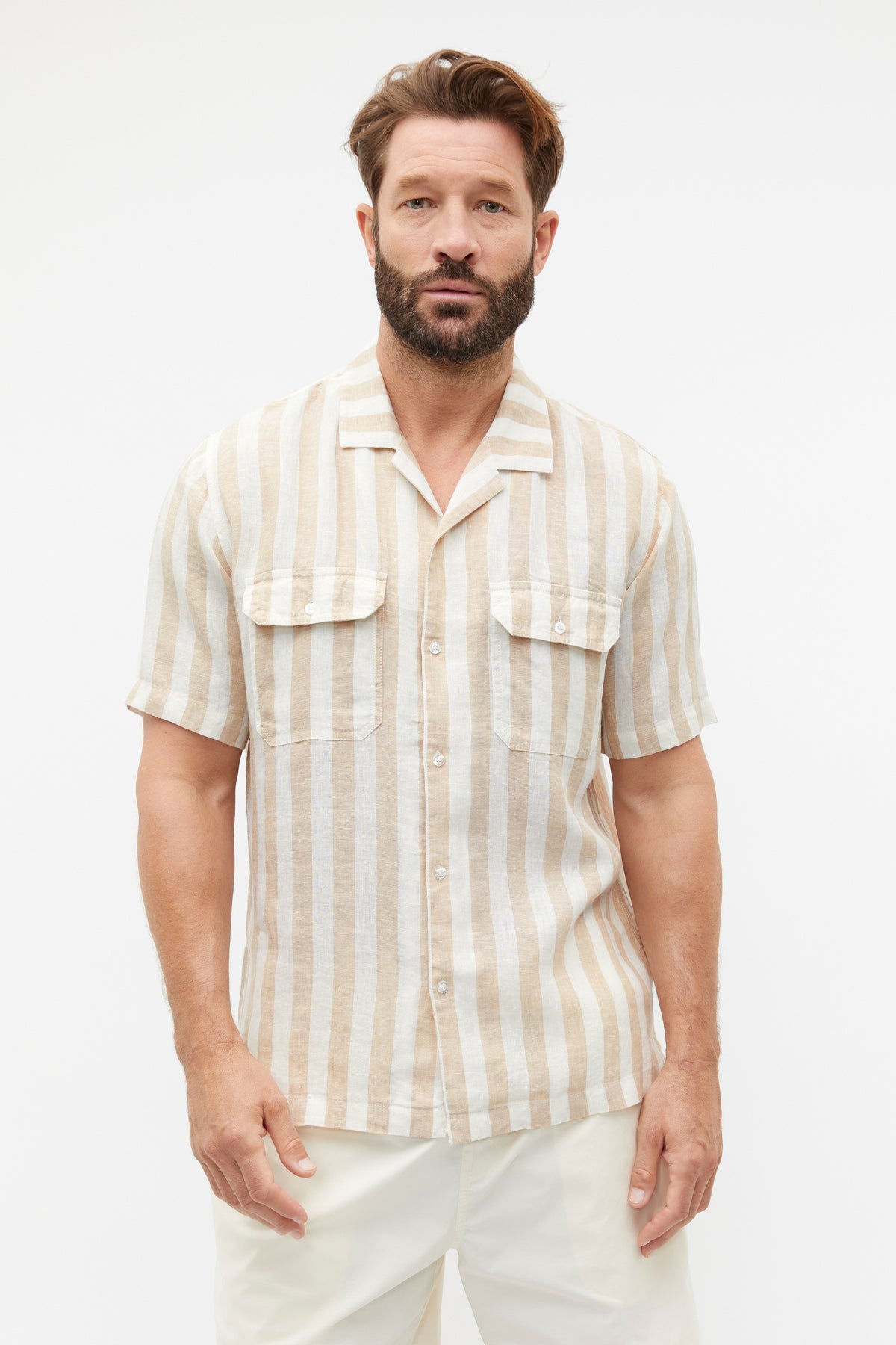 Linen Utility Shirt
