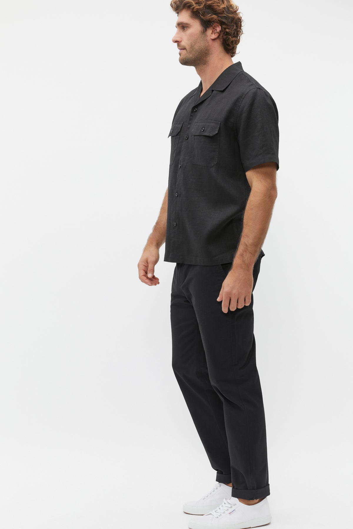 Linen Utility Shirt
