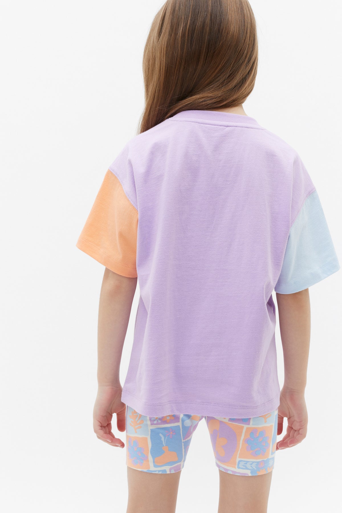 Colourblock Logo Tee
