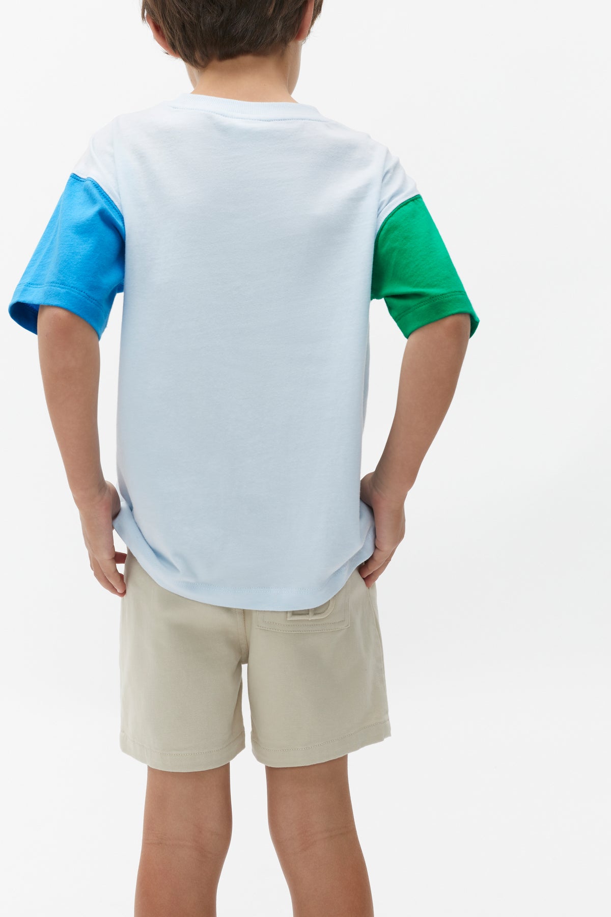 Colourblock Logo Tee