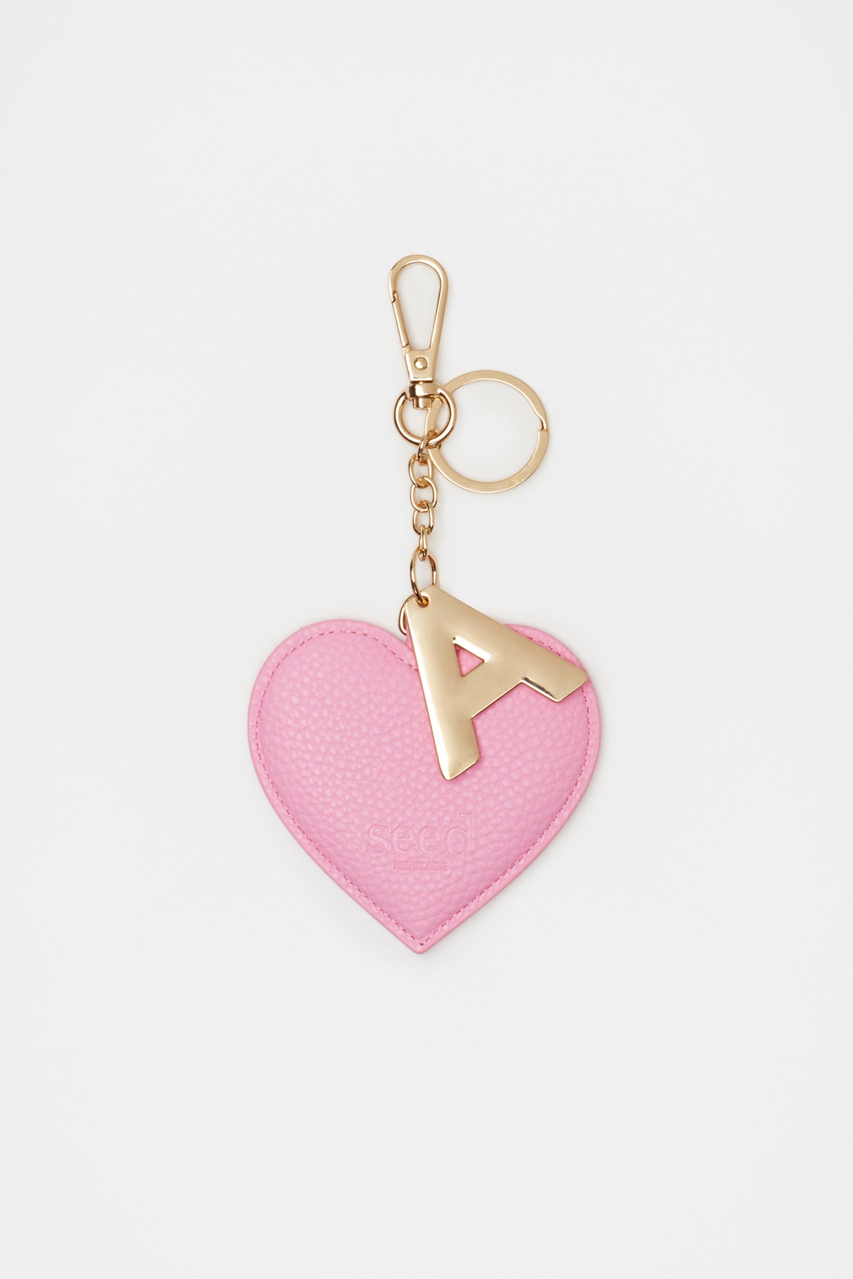 Heart Initial Keyring