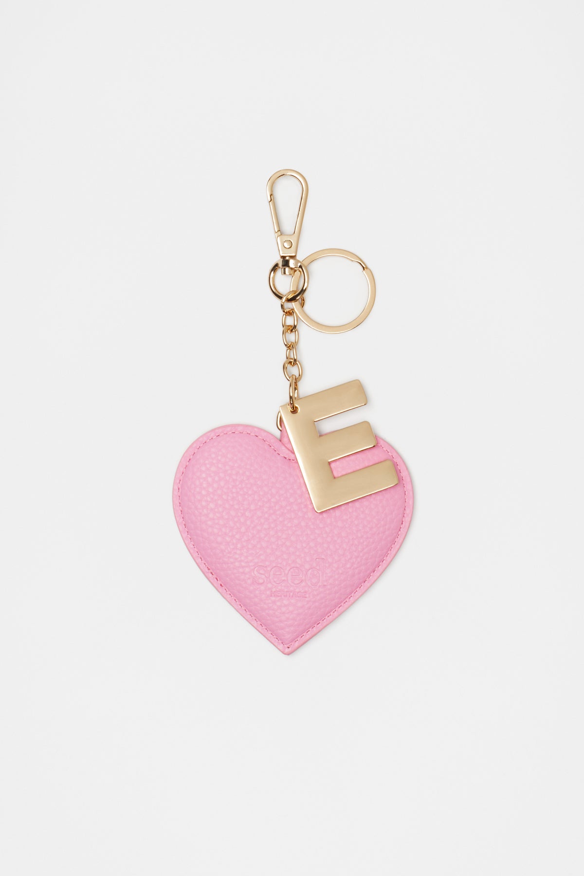 Heart Initial Keyring