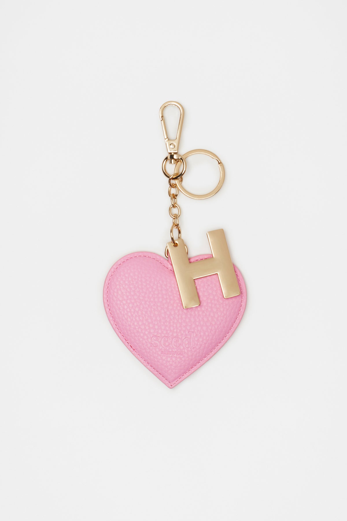 Heart Initial Keyring